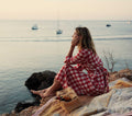 HMD -- CHARLESTON DRESS -- ST OUEN SWEET CHERRY PLAID