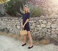 HMD -- MARGAUX DRESS -- NAVY