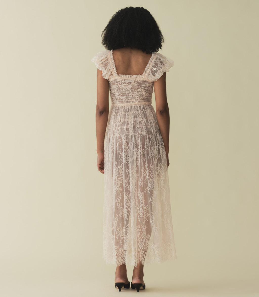 HMD -- PAMELINA DRESS -- PETUNIA PINK LACE