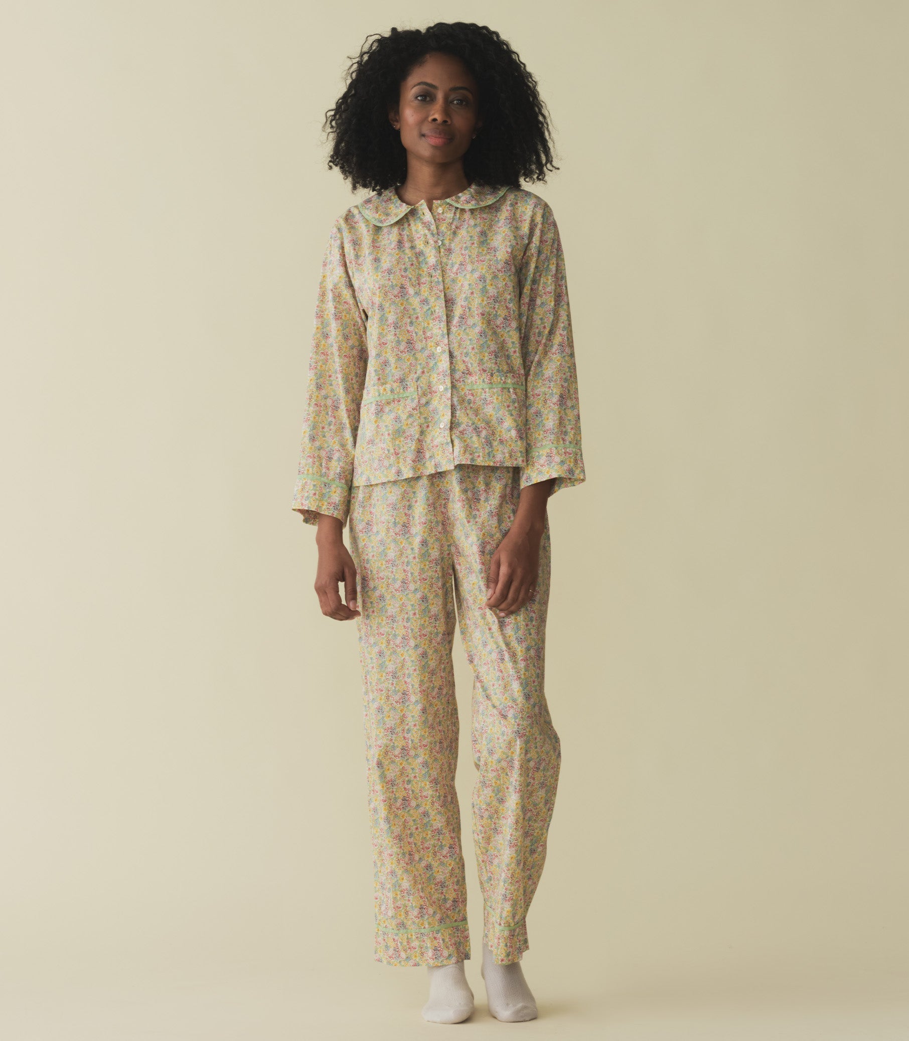 HMD -- PAZ PAJAMA -- CHRYSANTHEMUM SKY FLORAL