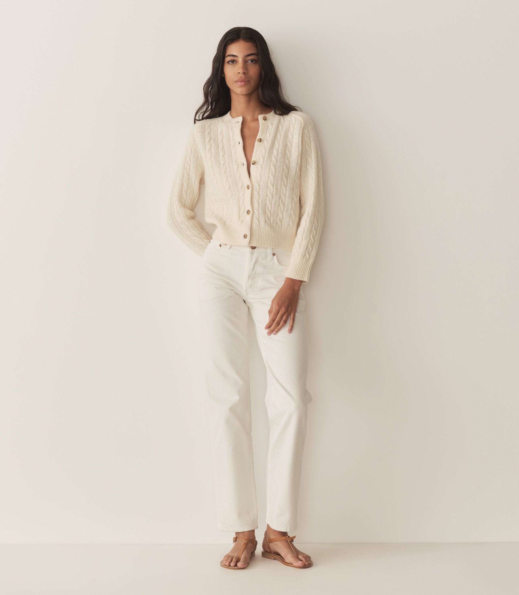 HMD -- PENROSE CARDIGAN -- SEA SALT
