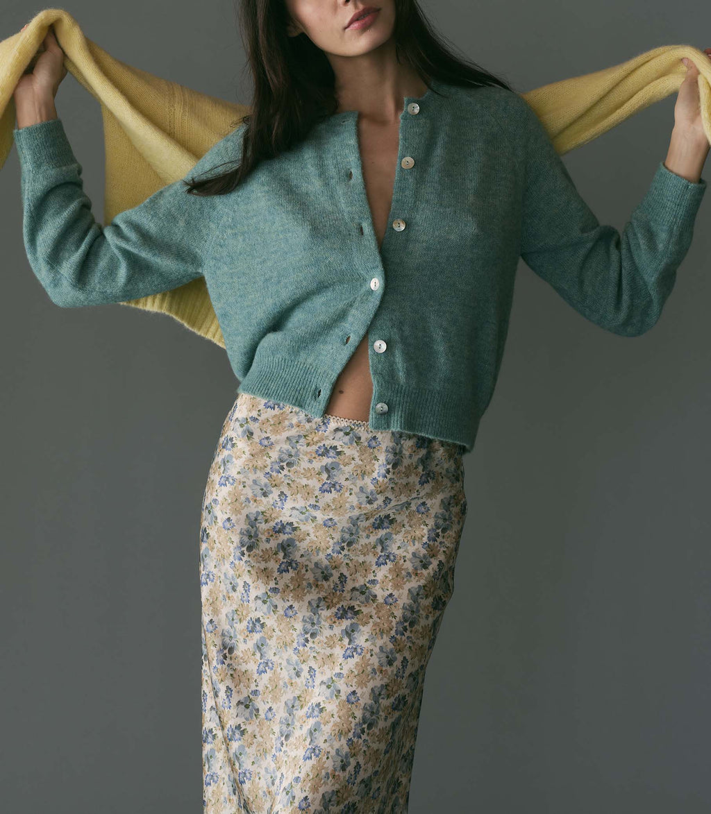 HMD -- ELOWEN SKIRT -- BLEU WILDFLOWER THICKET