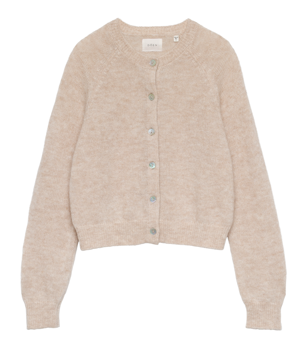 HMD -- PETRA CARDIGAN -- HAZELNUT CREME