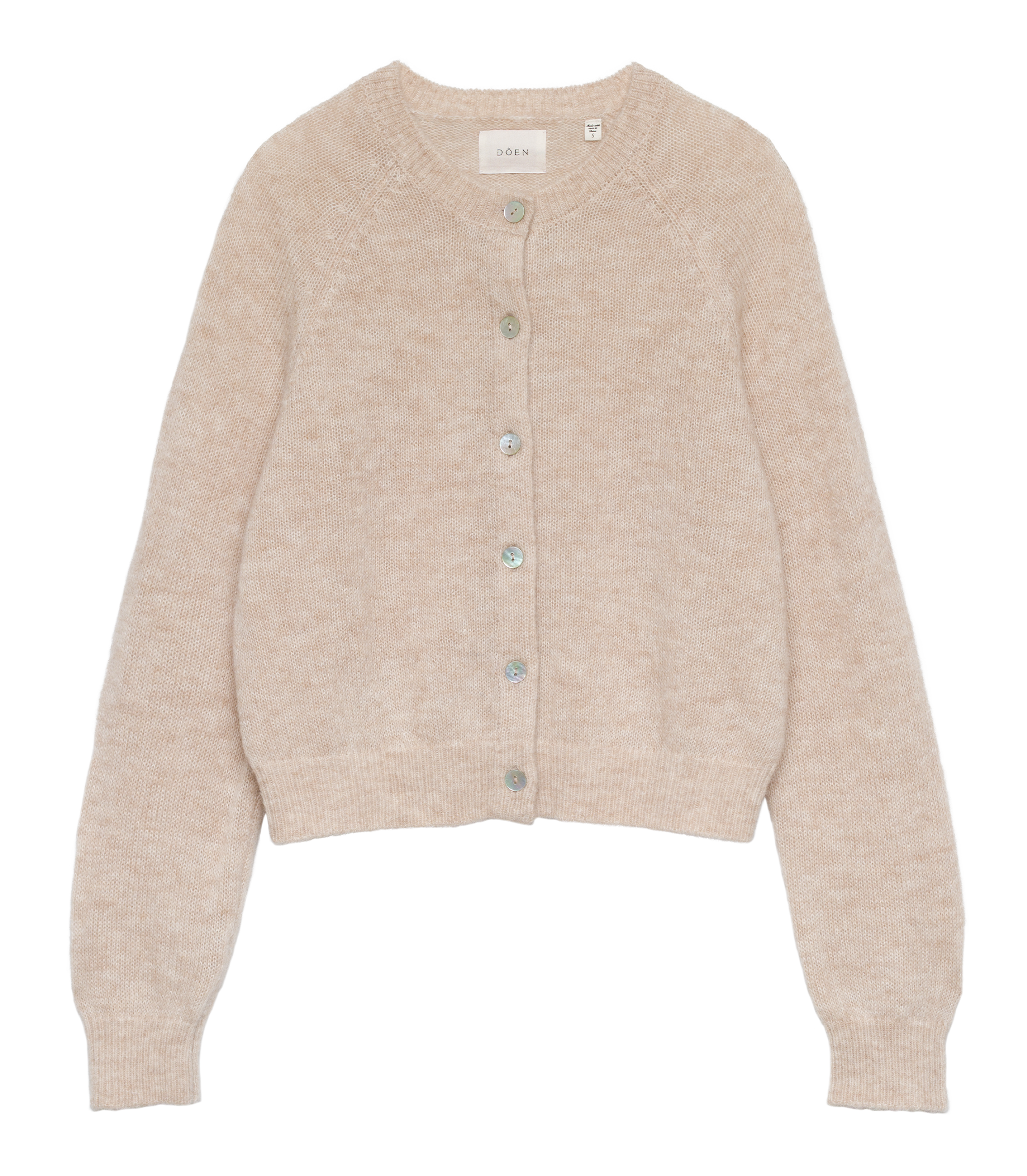 HMD -- PETRA CARDIGAN -- HAZELNUT CREME