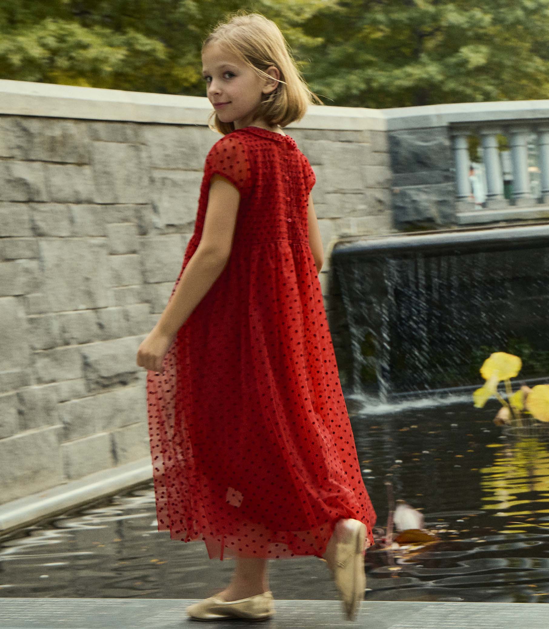 PHANIE DRESS -- ROSSO