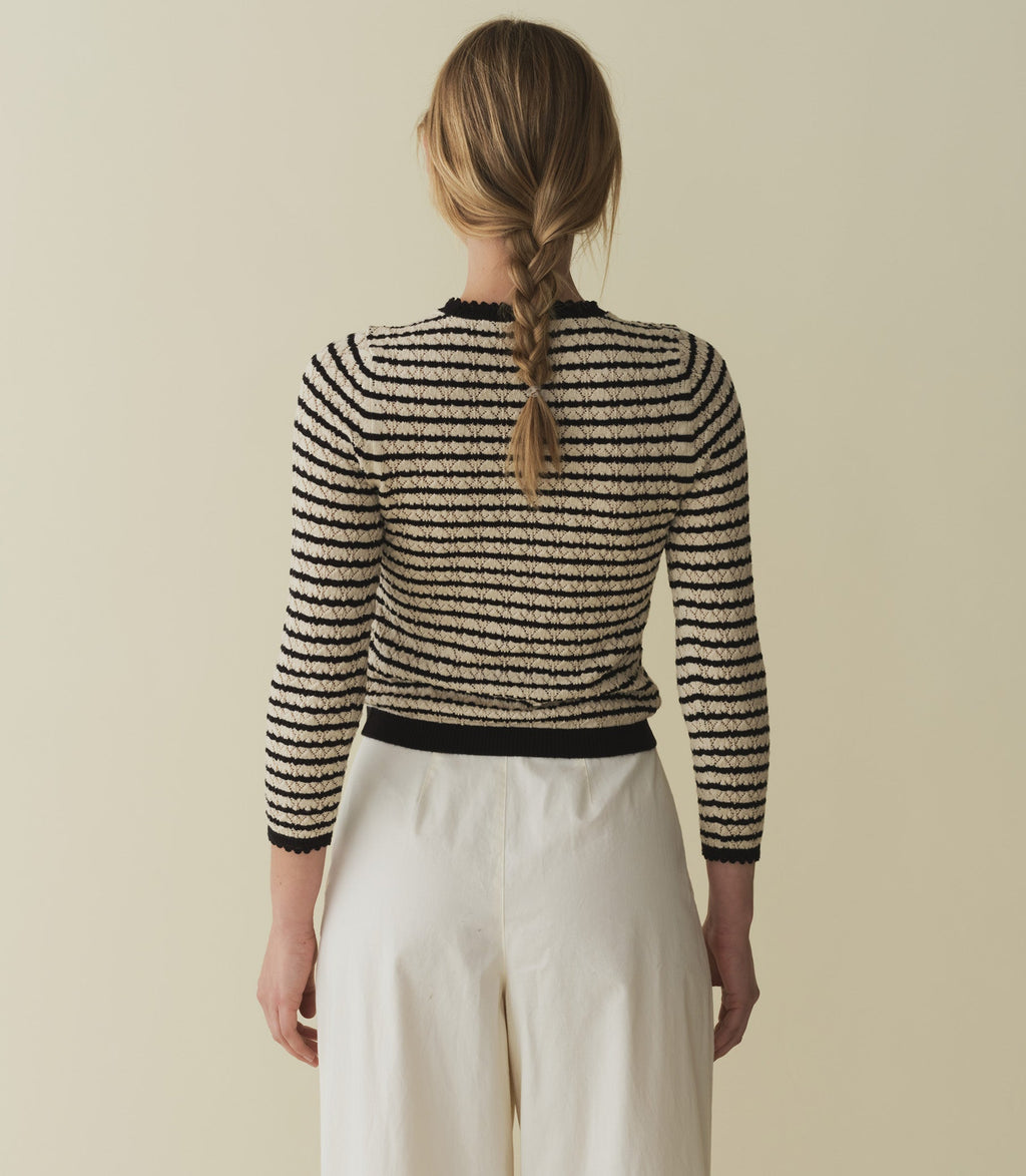 HMD -- PRUDENCE SWEATER -- ALLAIRE STRIPE