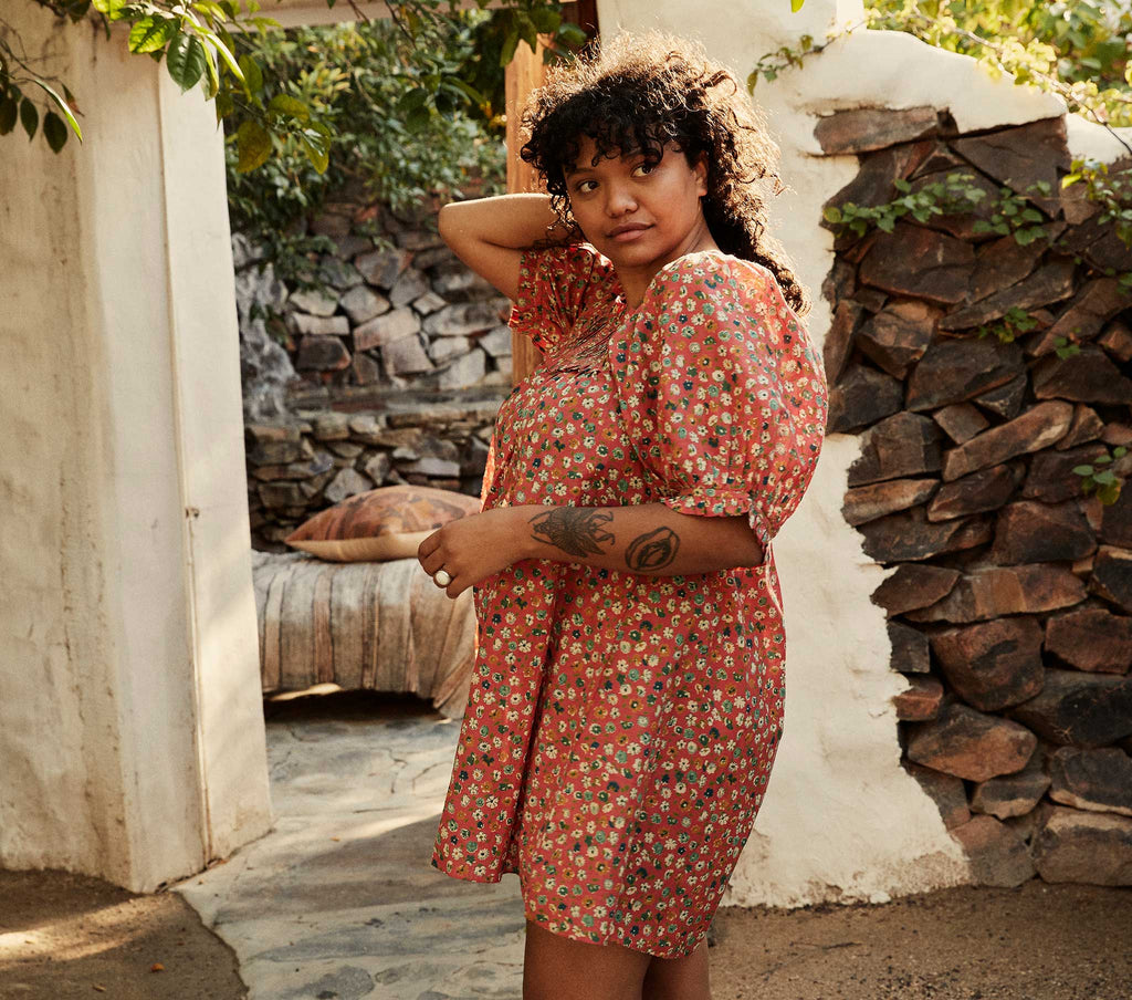 HMD -- PATRICIA DRESS -- POPPY TASHA GARDEN