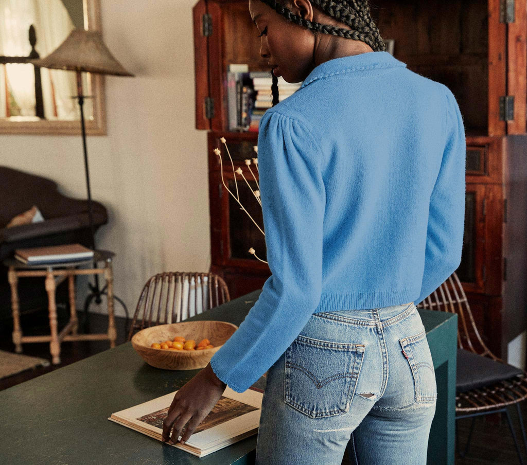 HMD -- PIPPA SWEATER -- HYACINTH MELANGE