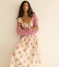 HMD -- QUINETTE DRESS -- IVORY LANTANA FLORAL