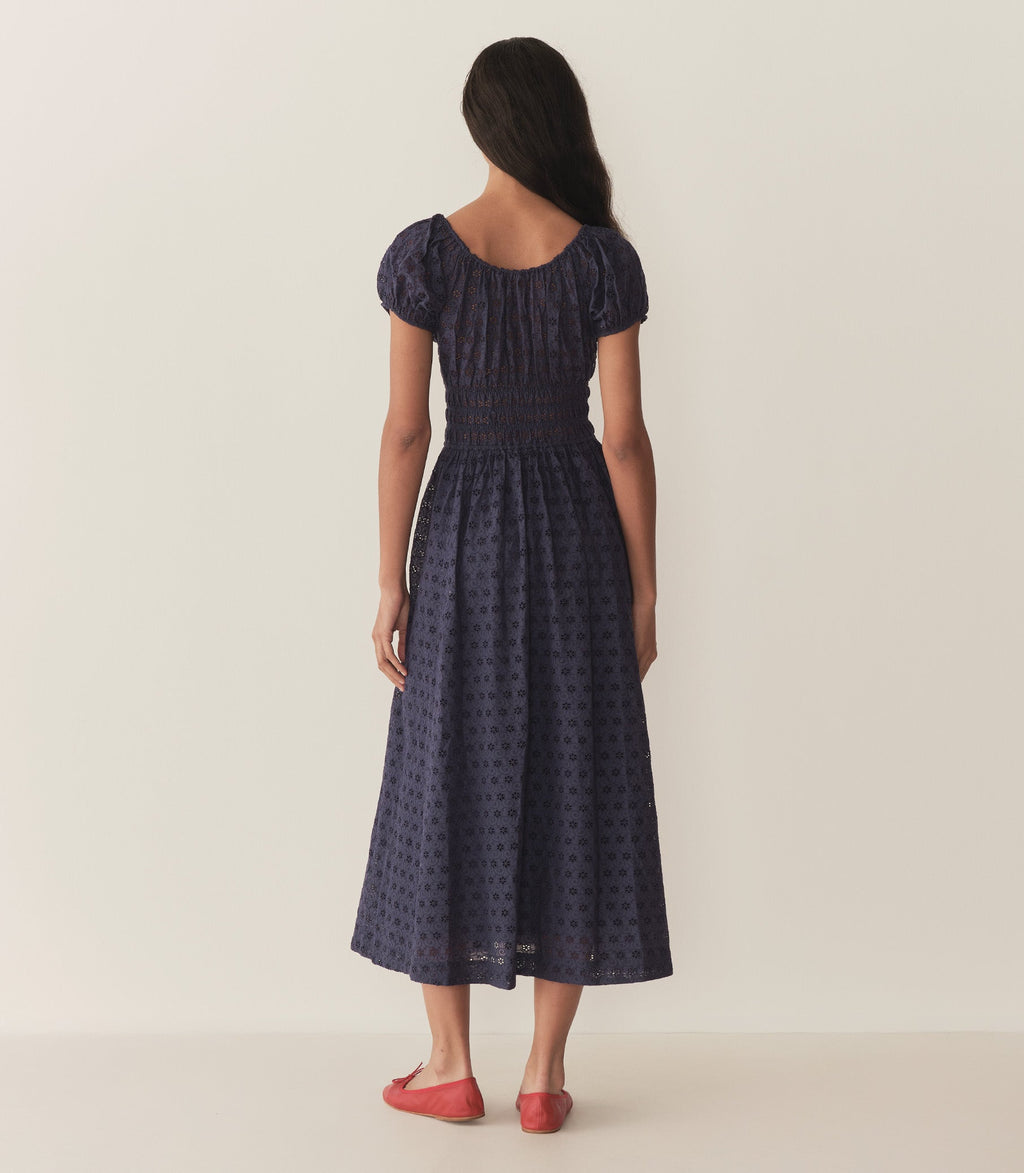 HMD -- QUINN DRESS -- ADRIATIC EYELET
