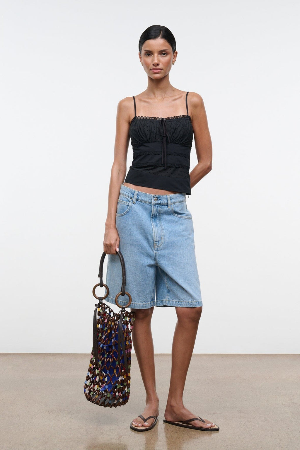 HALIE TOP | BLACK