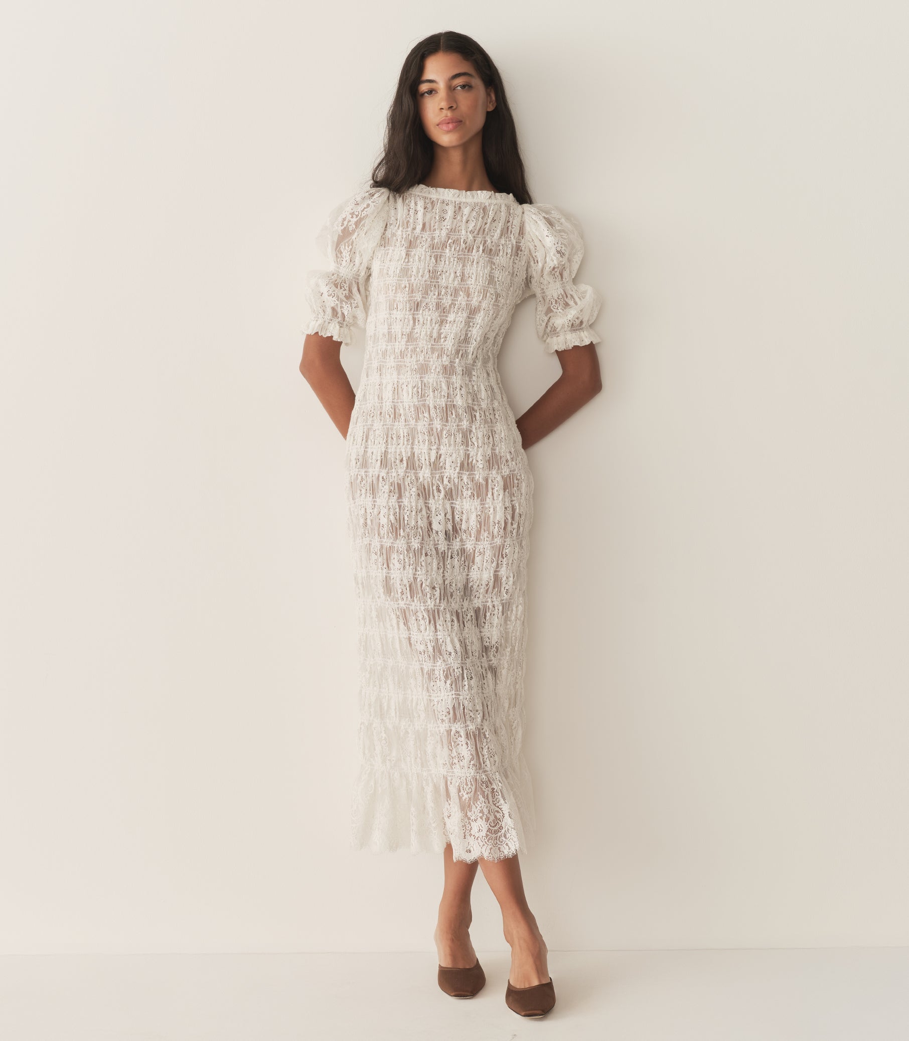 HMD -- RAQUELLA DRESS -- SALT LACE