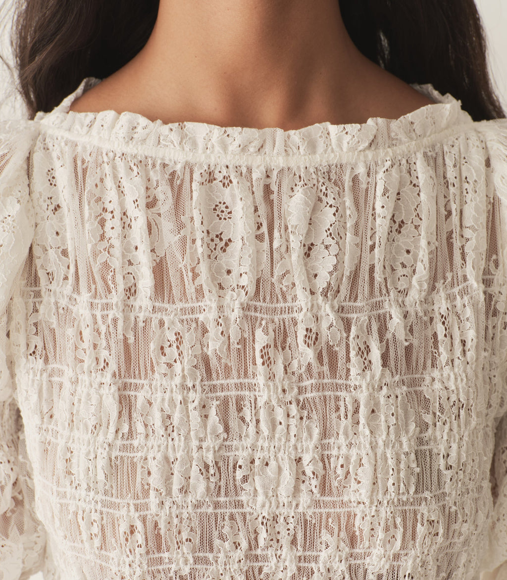 HMD -- RAQUELLA DRESS -- SALT LACE
