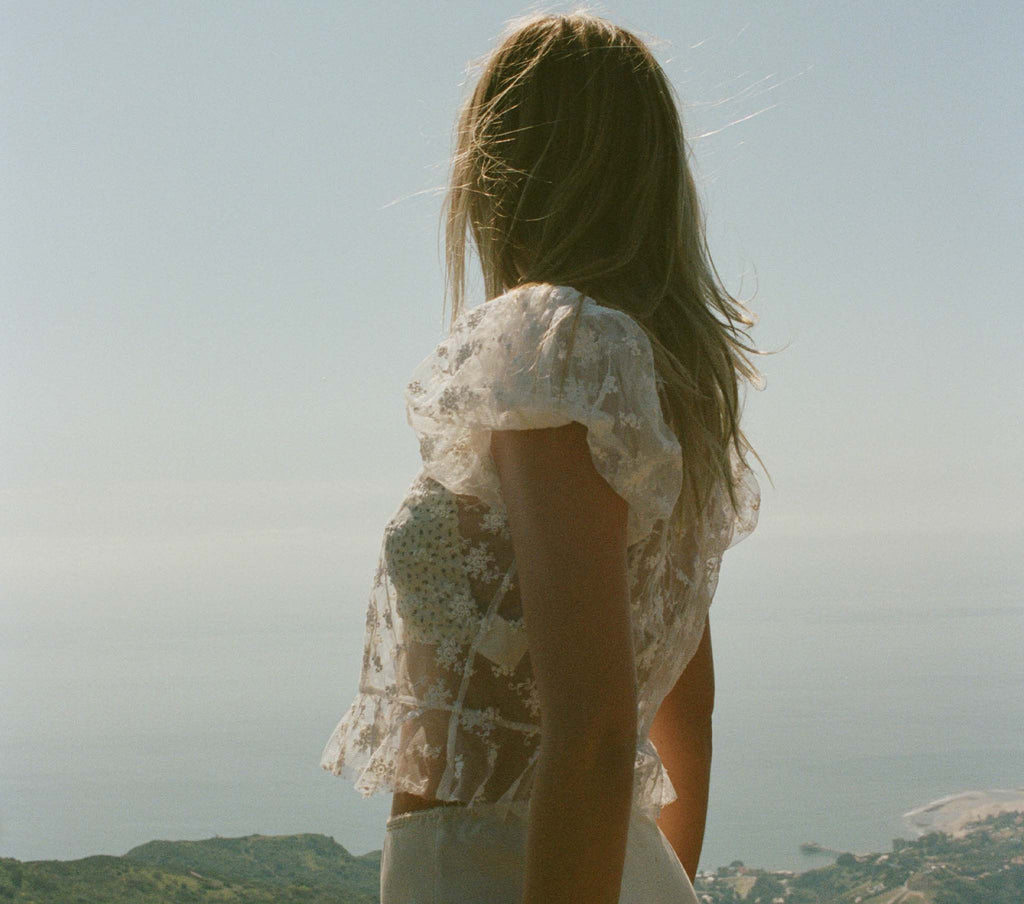 HMD -- REGINA TOP -- SEA SALT