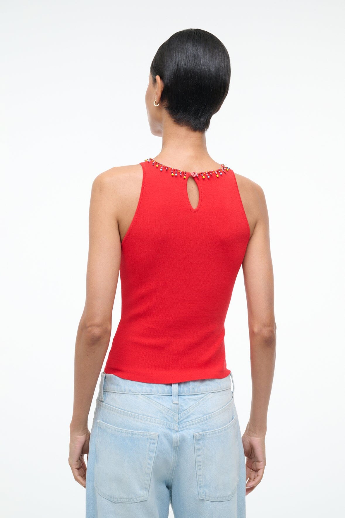 REINA TOP | RED ROSE