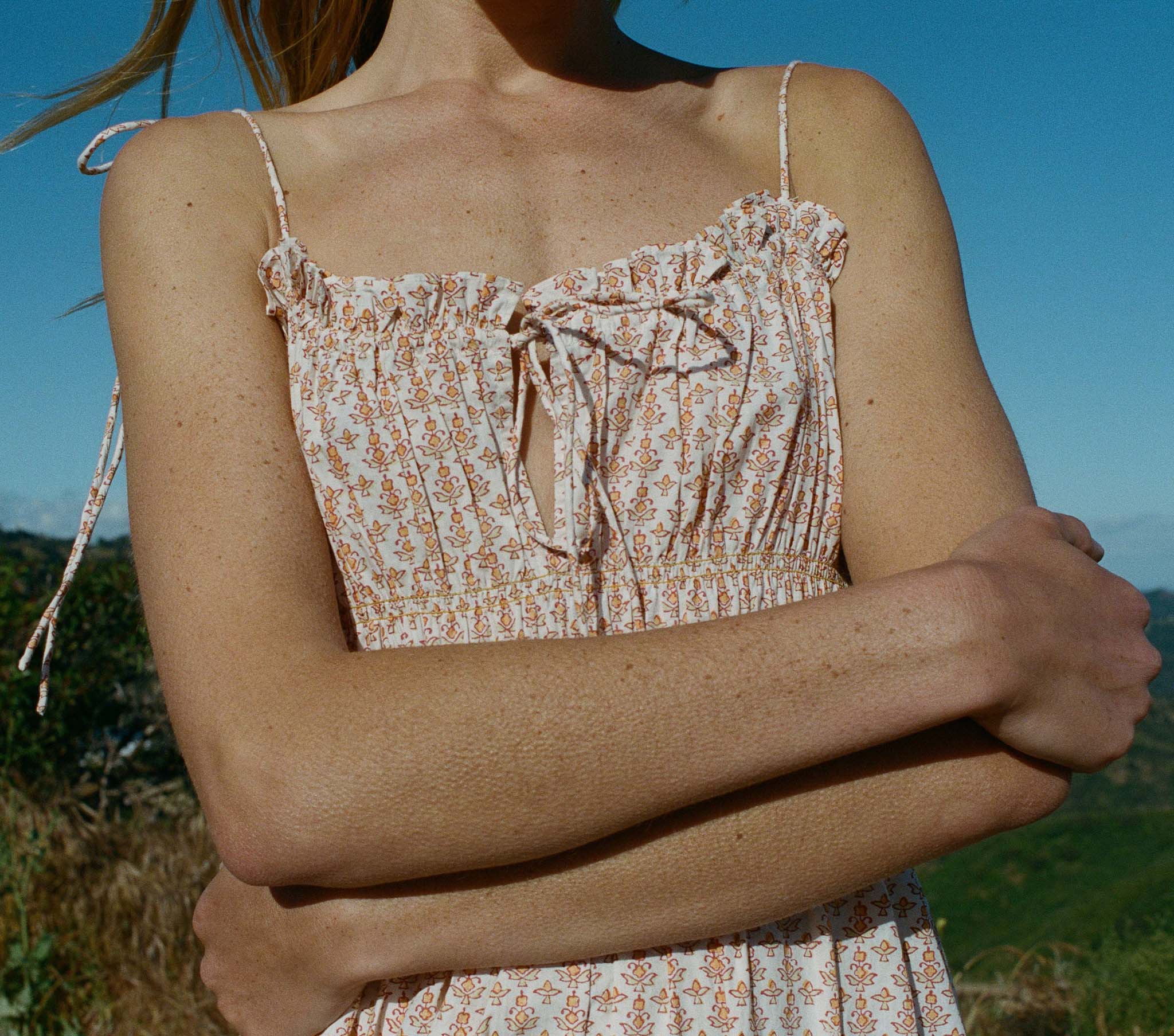 HMD -- RHODA DRESS -- MARIGOLD MEADOWS