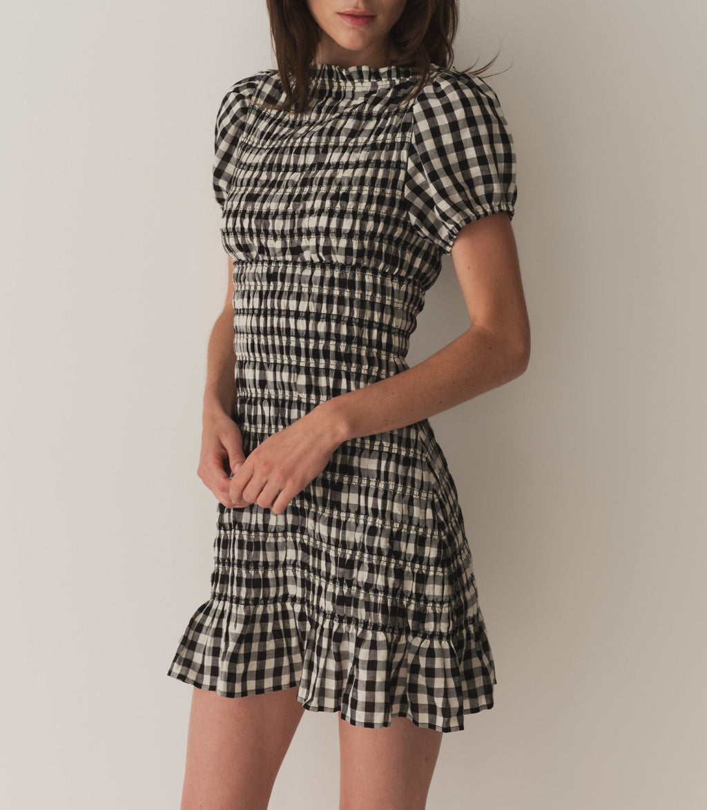 HMD -- RIZZO DRESS -- MARILYN GINGHAM