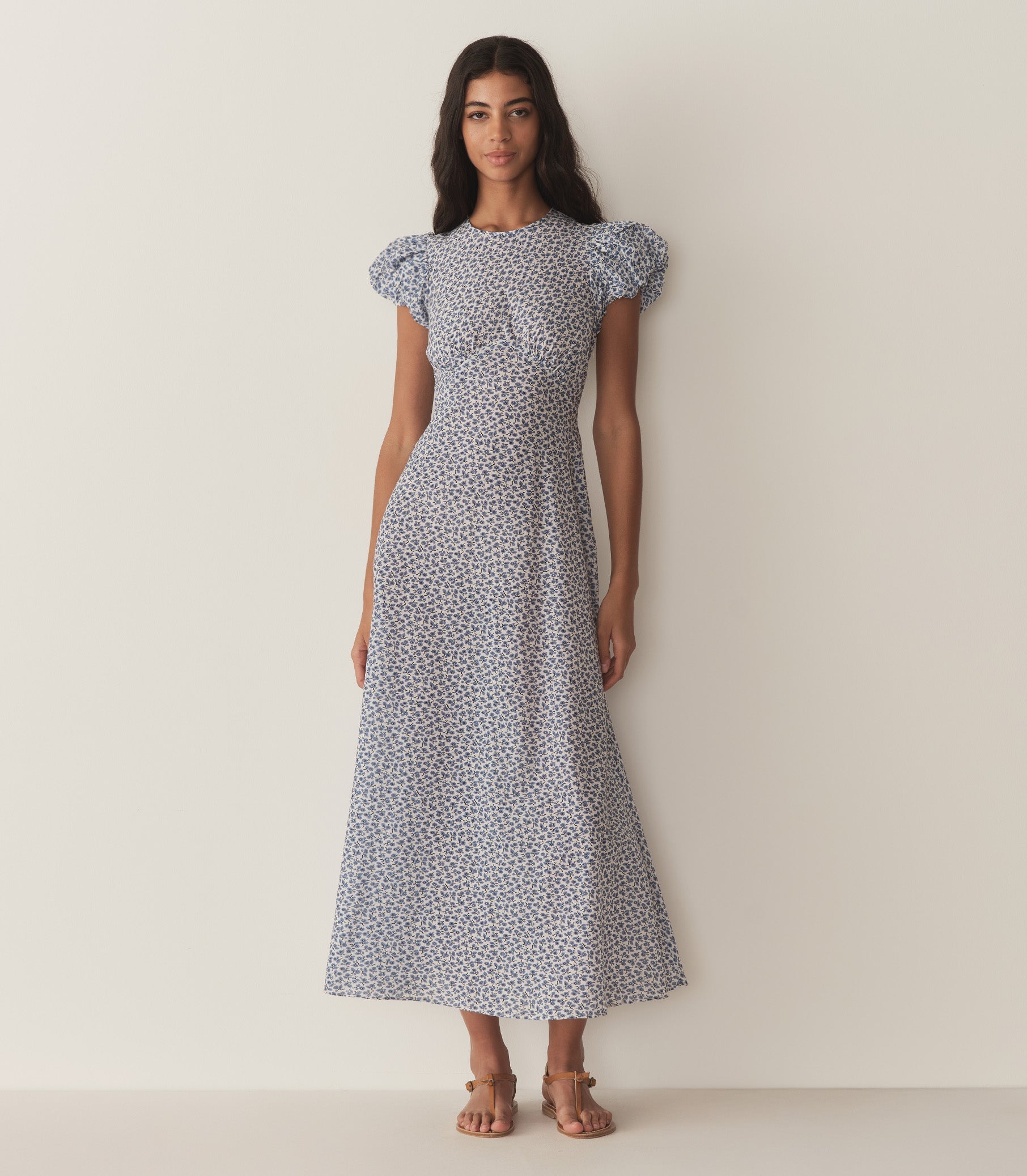 HMD -- ROMINA DRESS -- CORNFLOWER HILLSIDE BLOOM