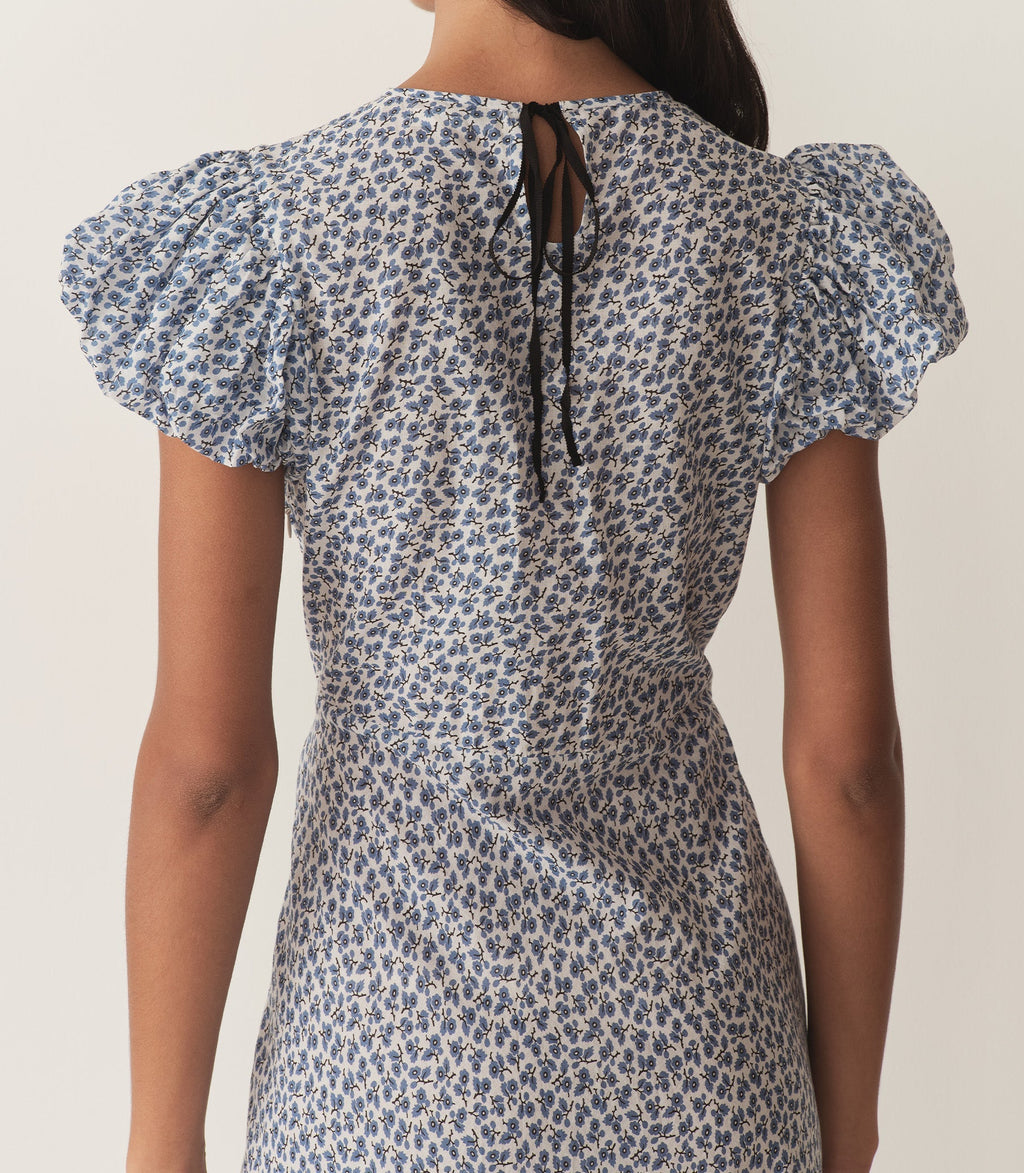 HMD -- ROMINA DRESS -- CORNFLOWER HILLSIDE BLOOM