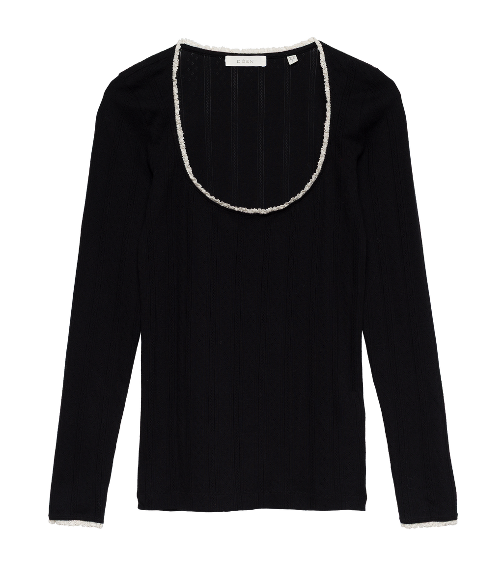 HMD -- ROMY TEE -- BLACK