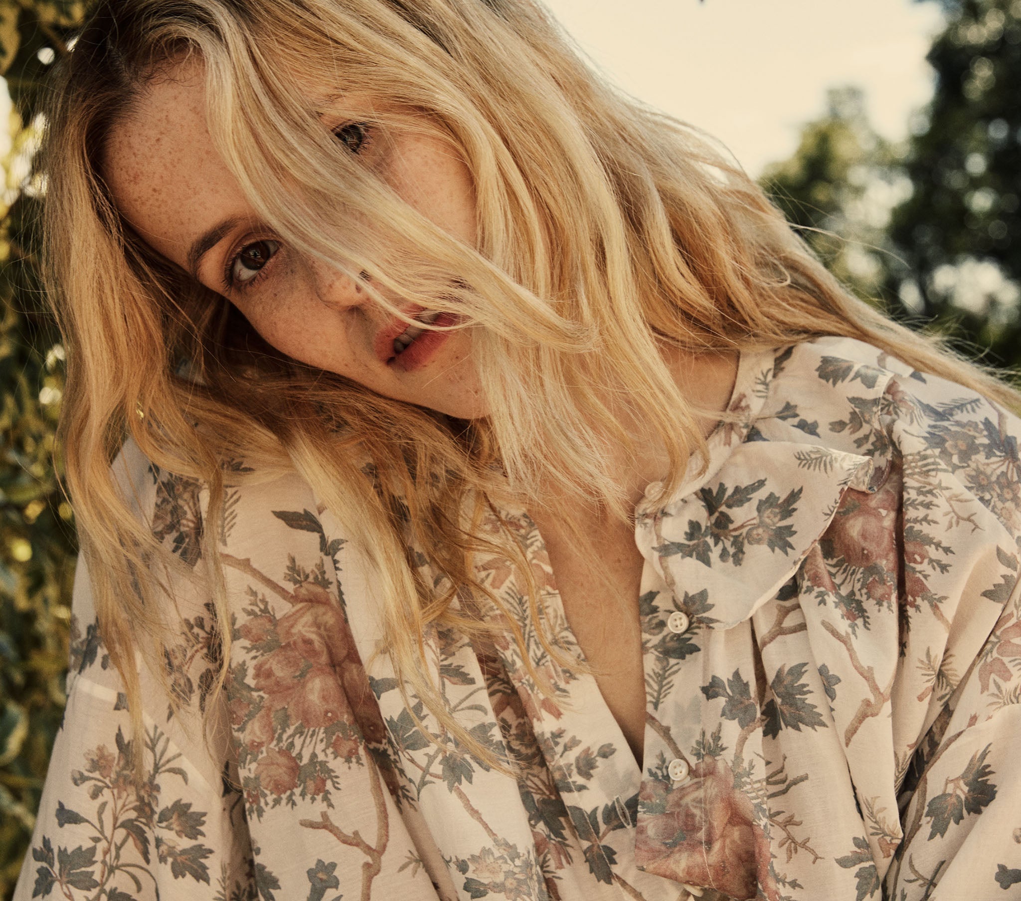HMD -- ROSEBAY TOP -- SALT SUMMER FLORAL