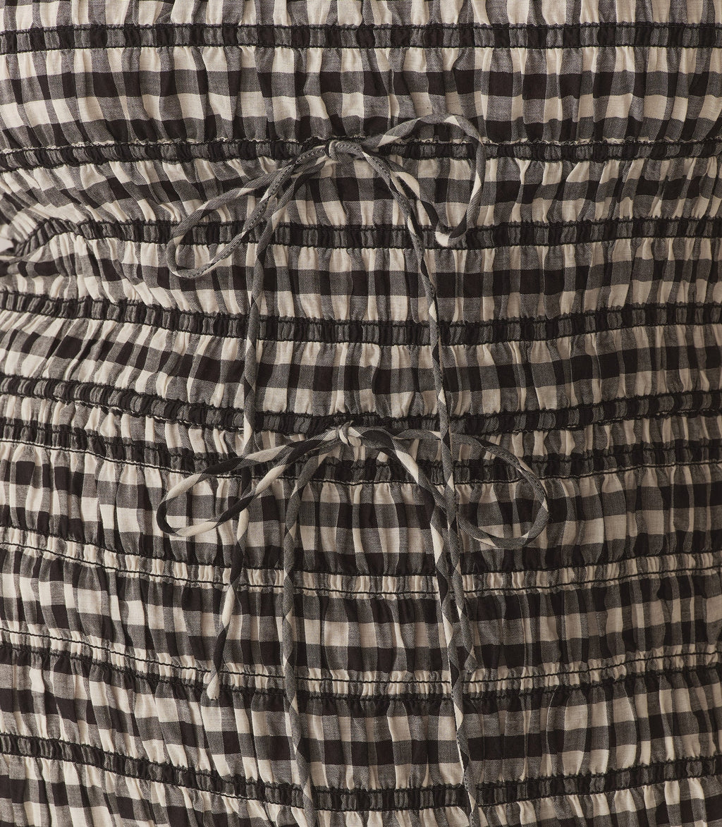 HMD -- ROSELLA DRESS -- NOIR GRETA GINGHAM