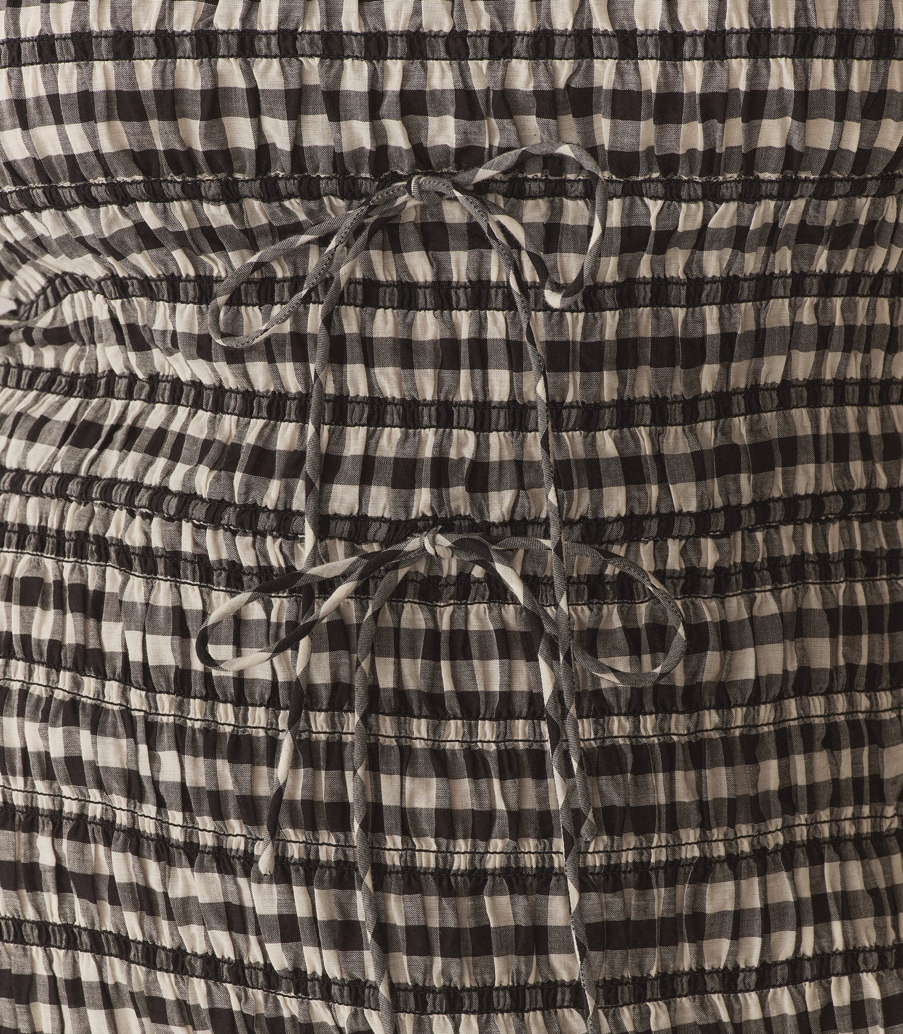 HMD -- ROSELLA DRESS -- NOIR GRETA GINGHAM