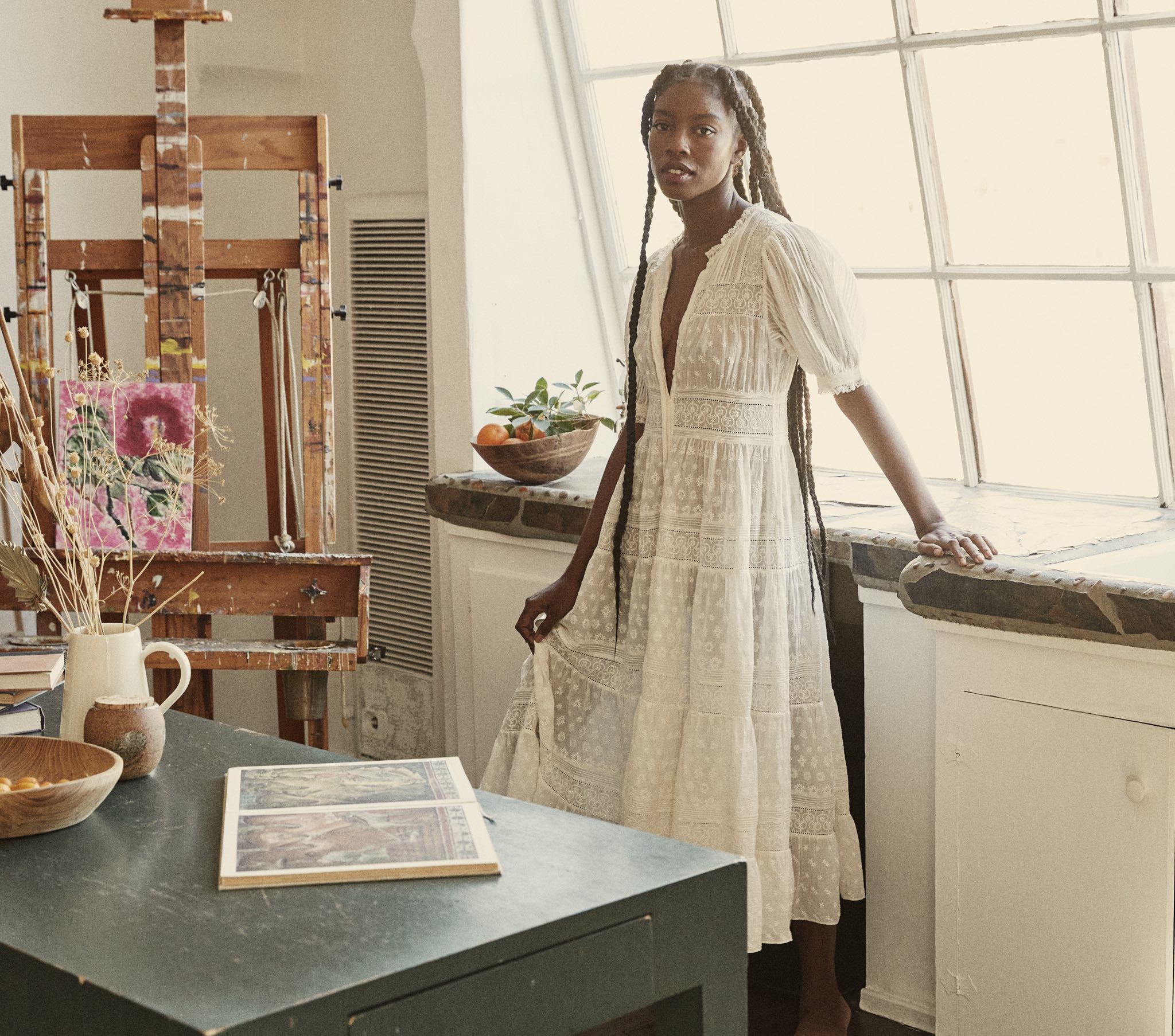 HMD -- ROLANDE DRESS -- SALT