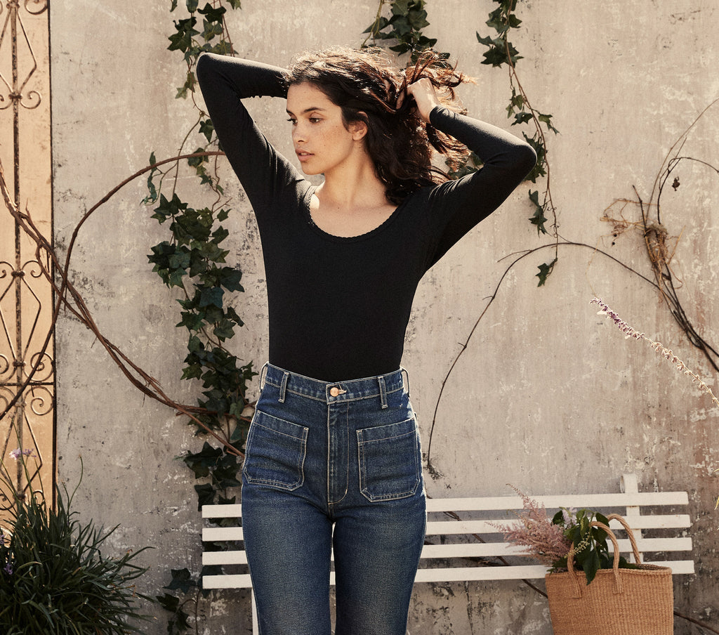 HMD -- ROMY TEE -- BLACK