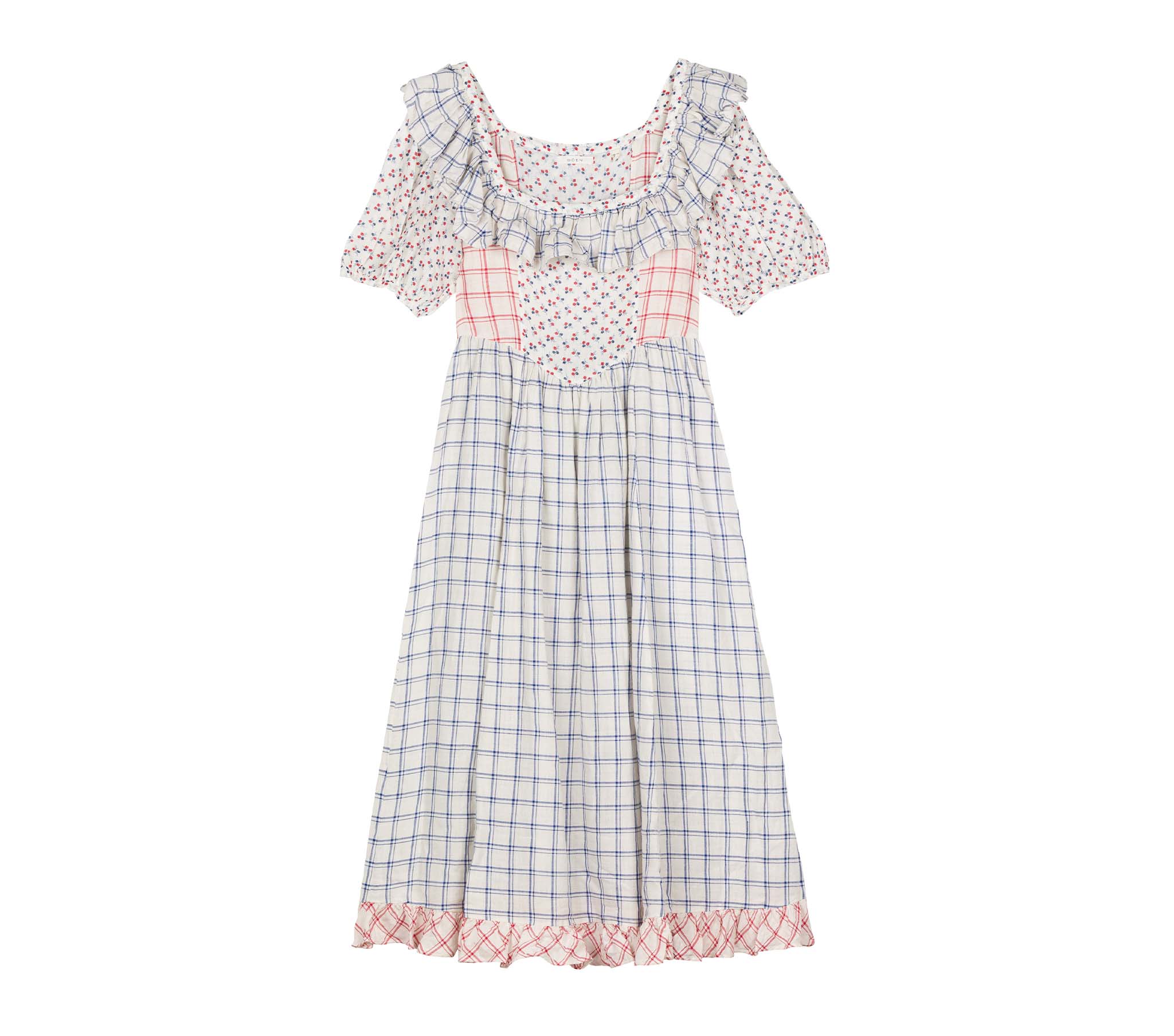 HMD -- ALMADA DRESS -- ATTICUS PRINT MIX