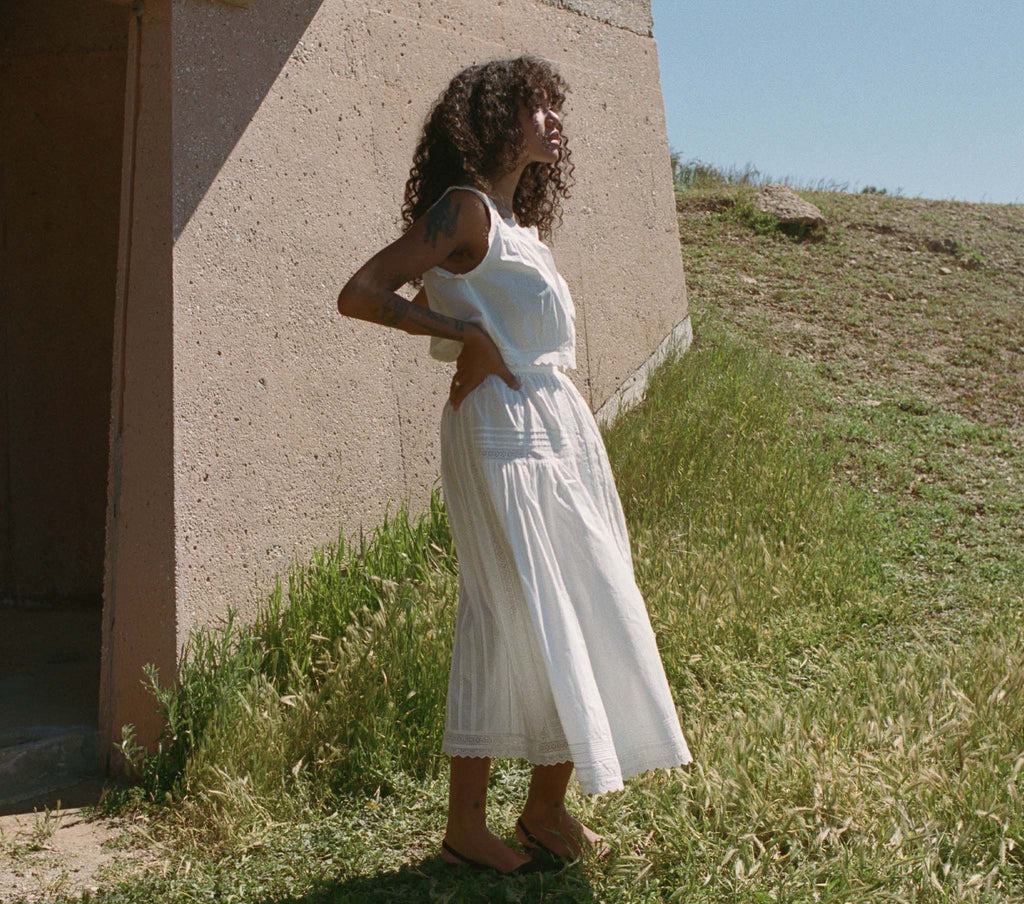 HMD -- SABINA SKIRT -- POWDER