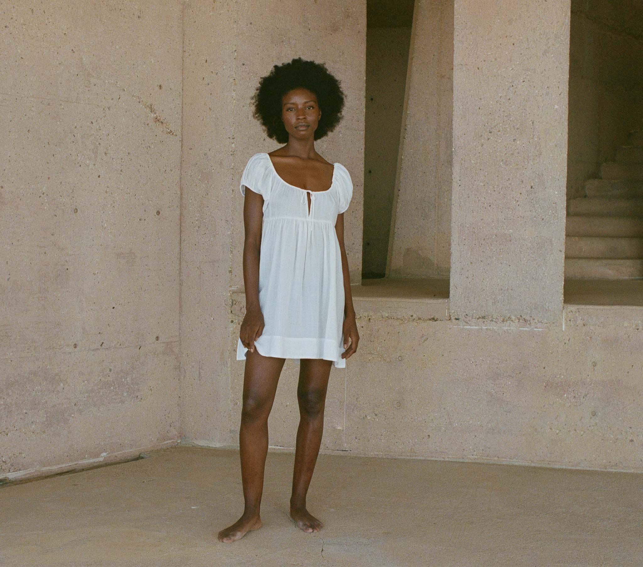 HMD -- SARRIA DRESS -- SALT