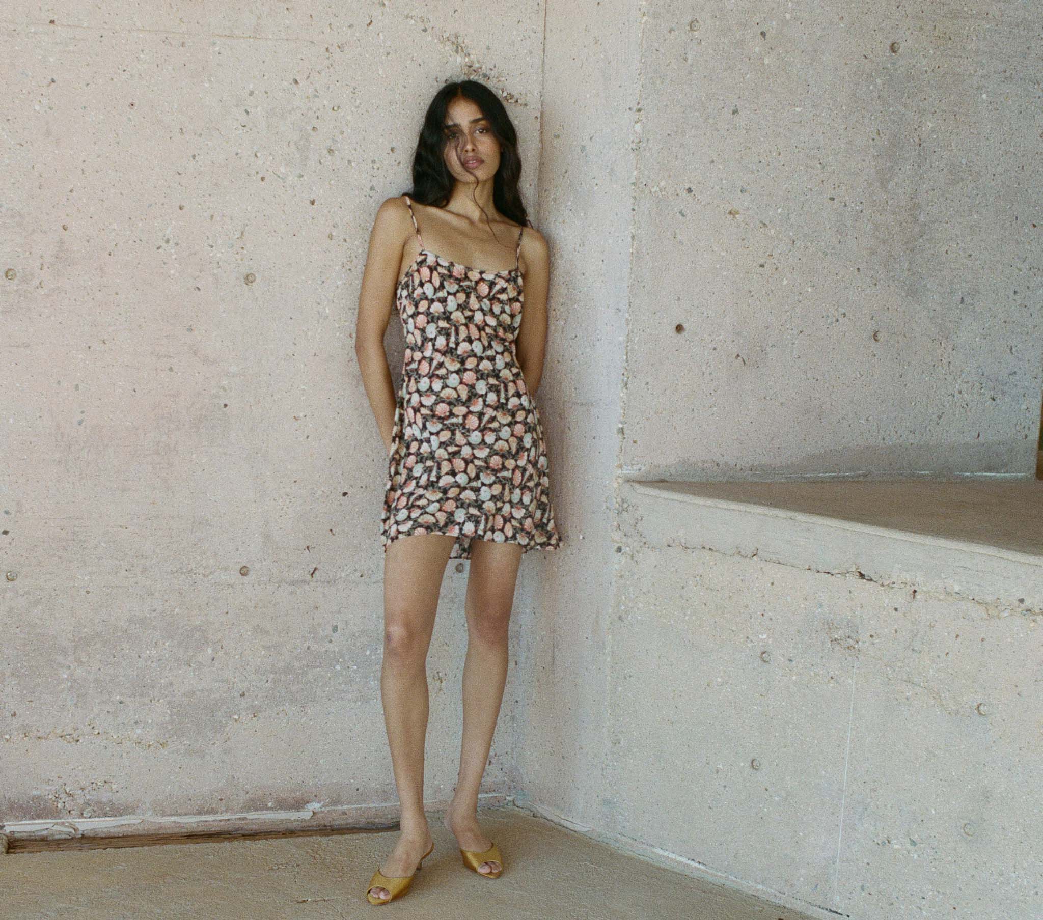 HMD -- SASHA DRESS -- NOIR TRESORS DE LA MER