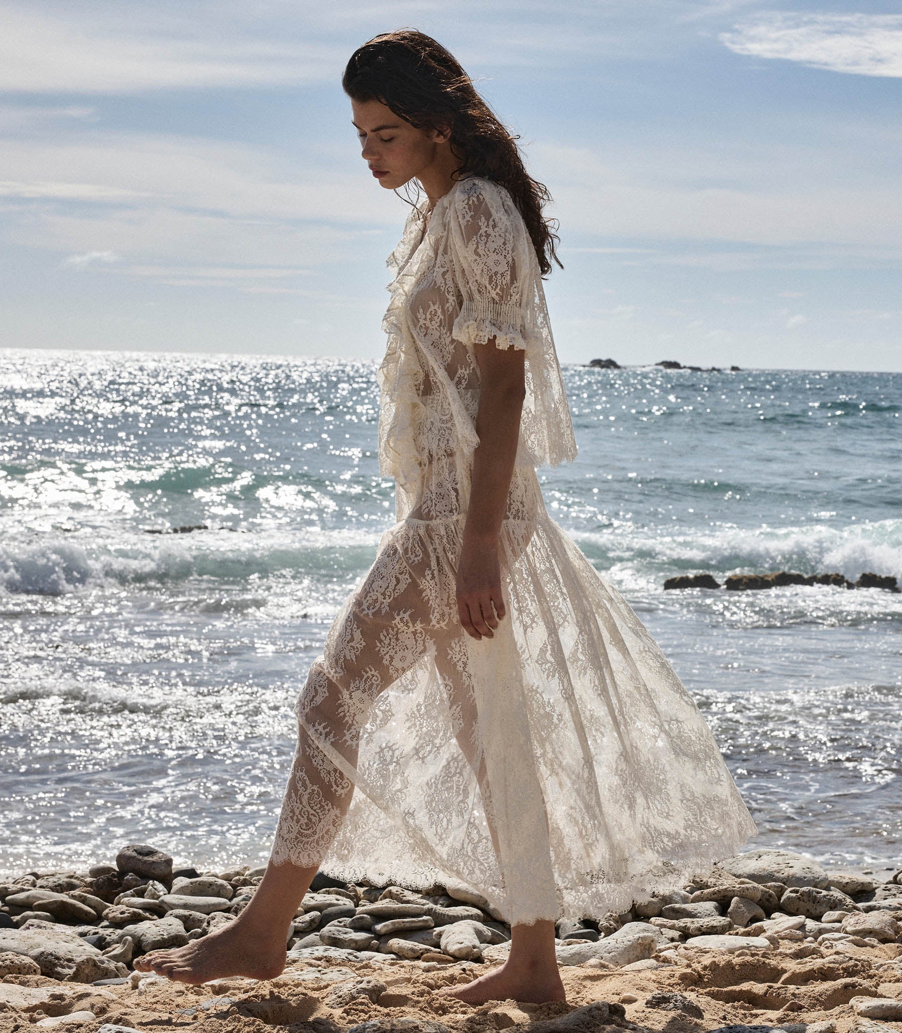 HMD -- SEBASTIANE SKIRT -- SEA SALT