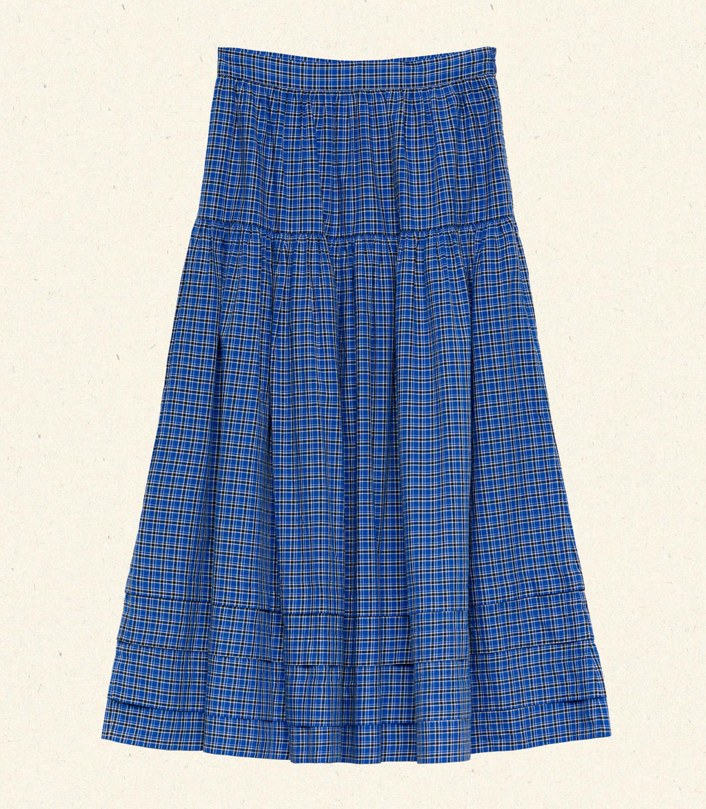HMD -- SEBASTIANE SKIRT -- CASSIS CHECK