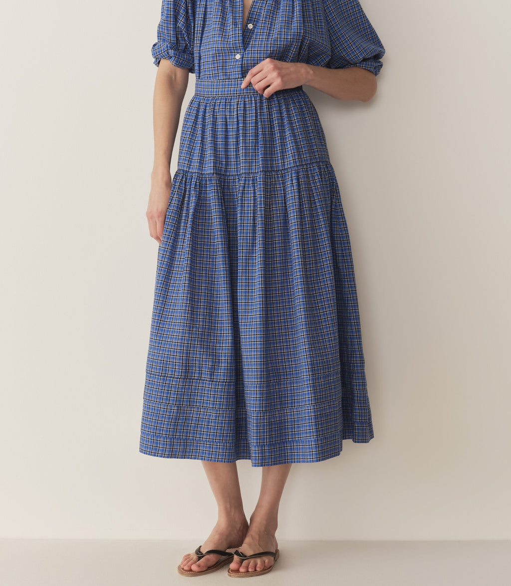 HMD -- SEBASTIANE SKIRT -- CASSIS CHECK