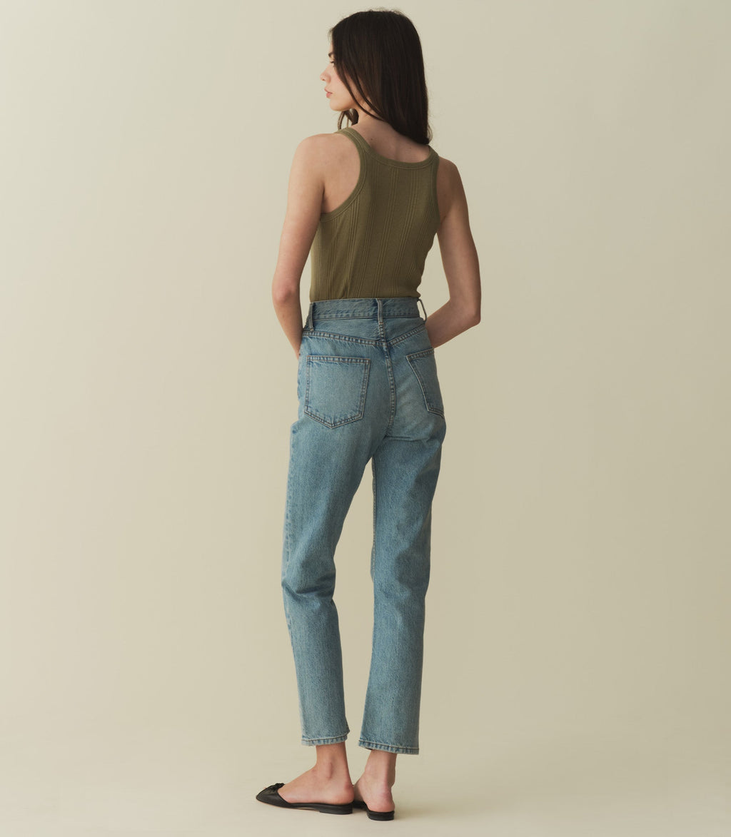 HMD -- SEINE CASHMERE BLEND TANK -- PASTURE