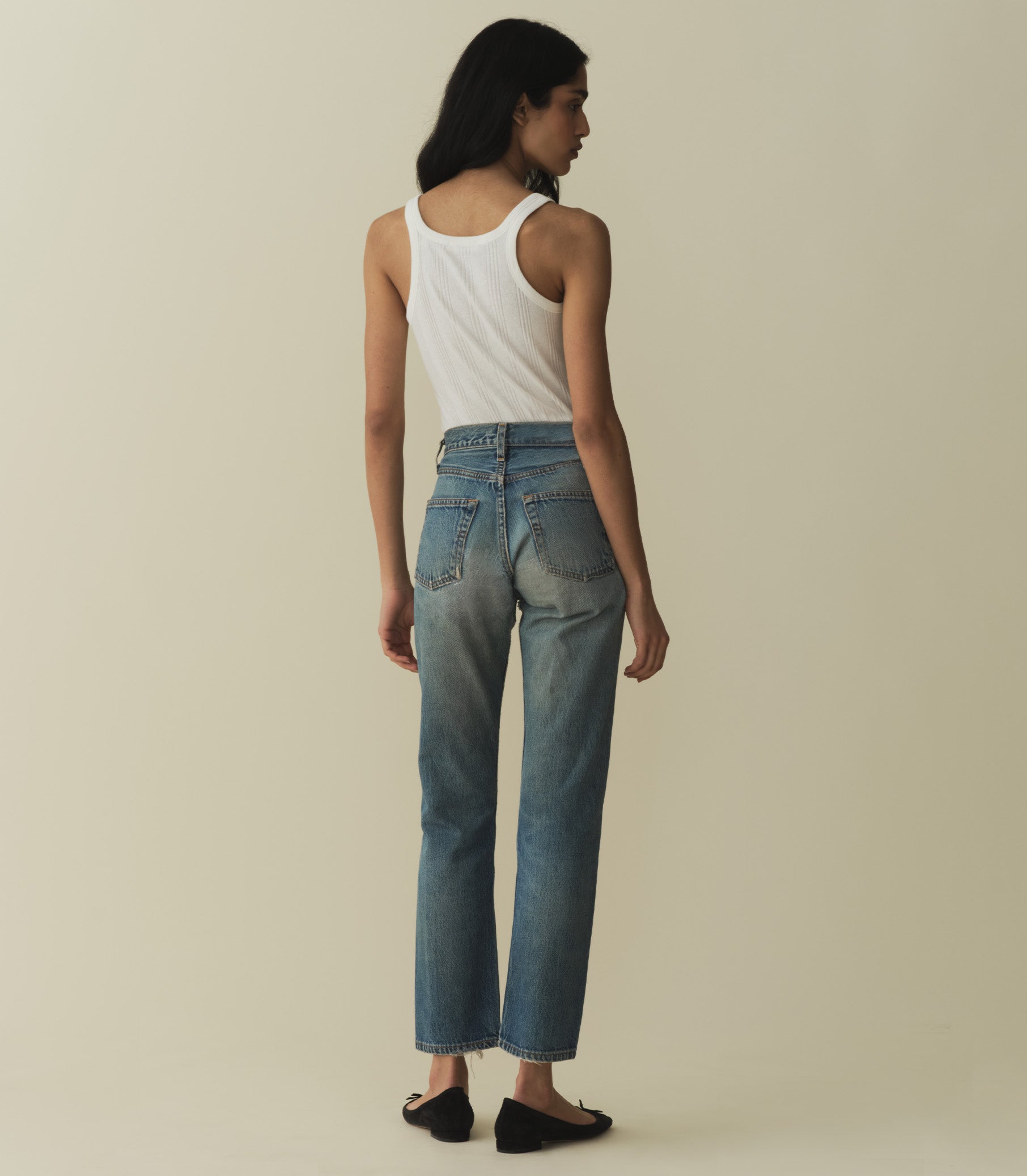 HMD -- SEINE CASHMERE BLEND TANK -- SALT