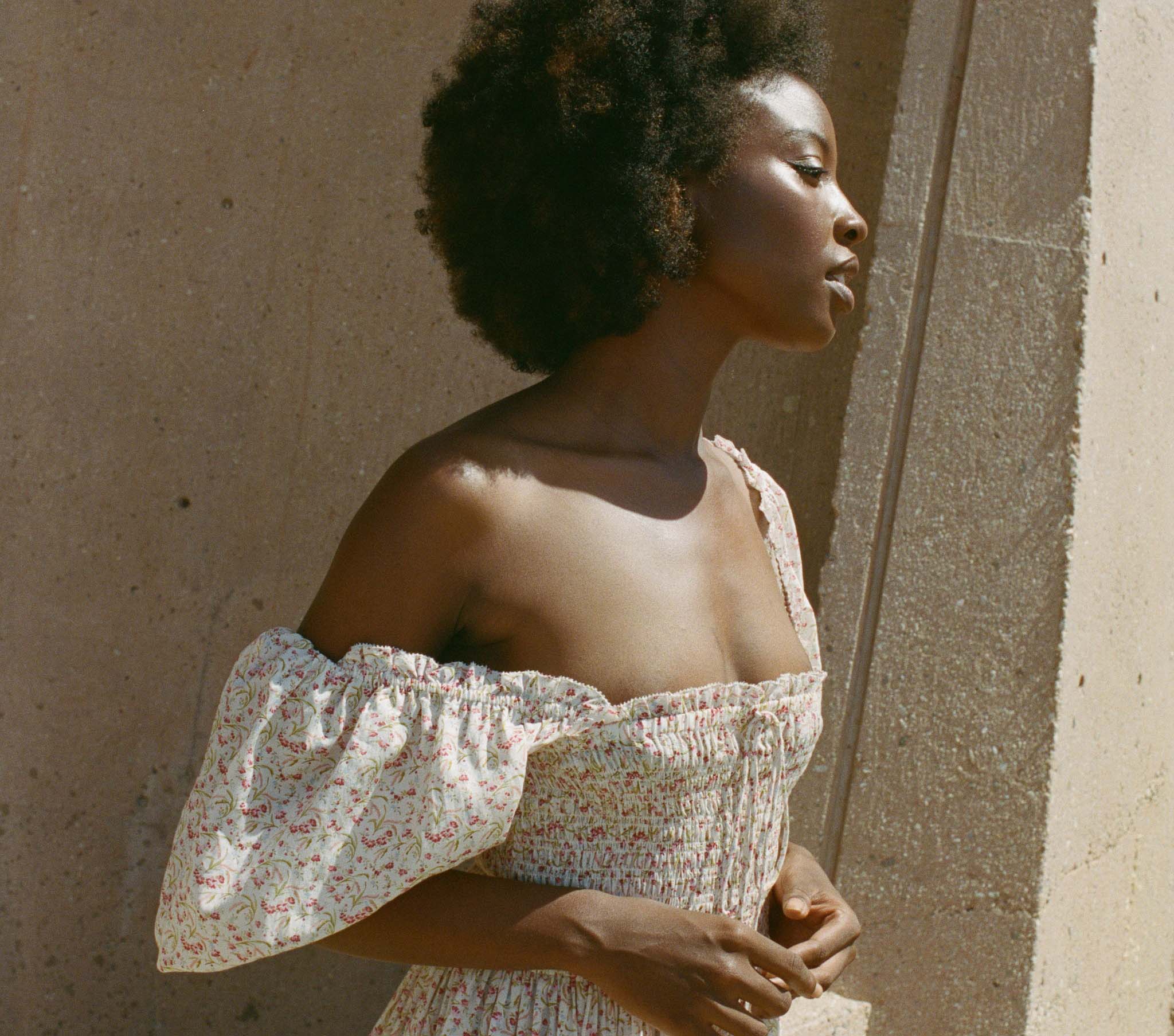 HMD -- SIENA DRESS -- SUNSHINE MEADOW FLORAL