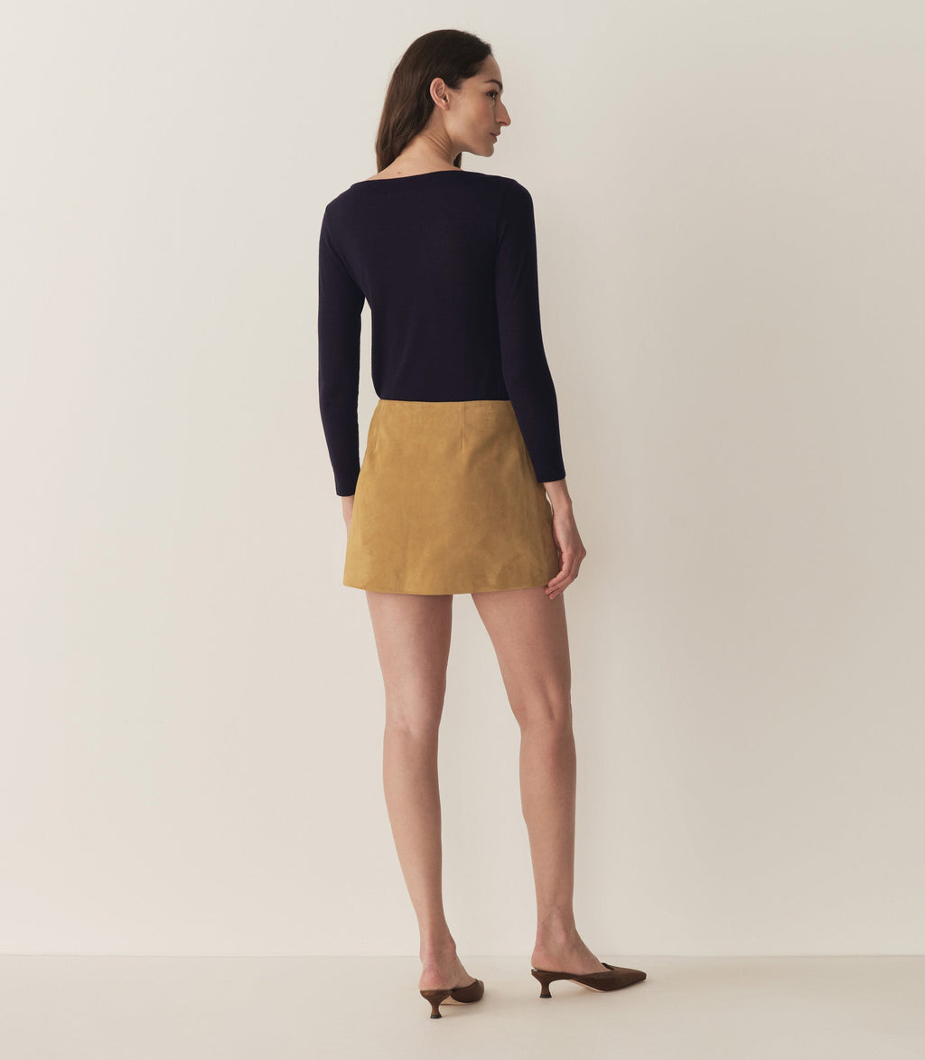 HMD -- COURTNEY SKIRT -- LIGHT CAMEL