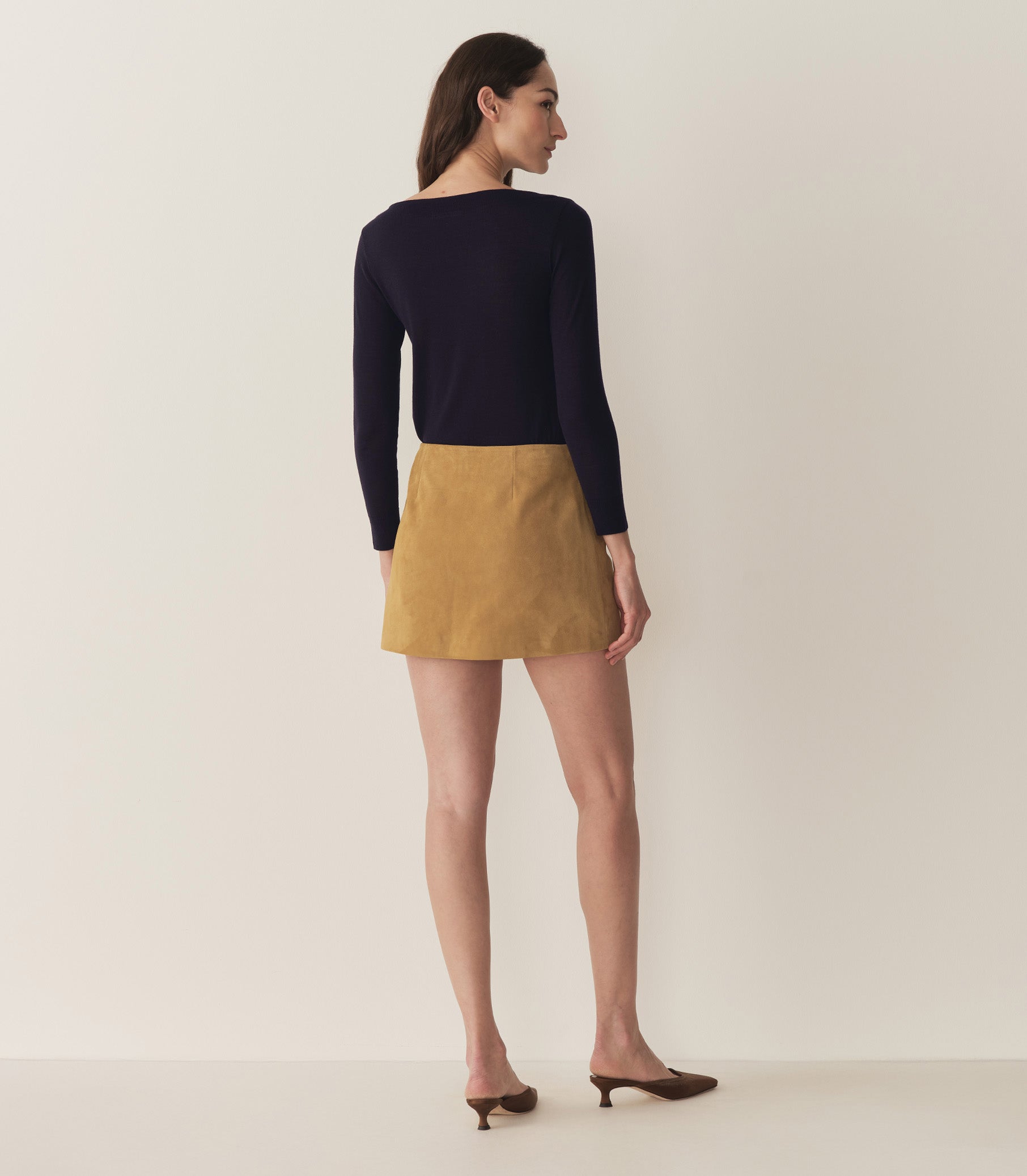 HMD -- COURTNEY SKIRT -- LIGHT CAMEL