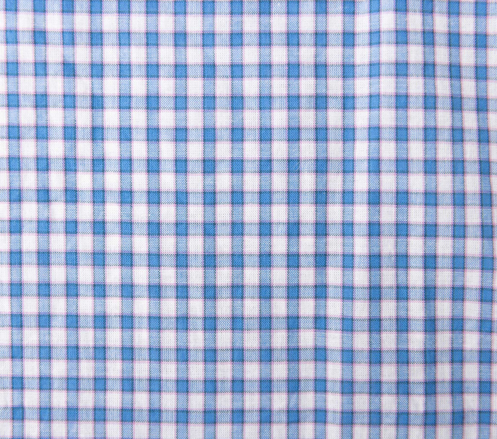 HMD -- THE JANE BLOUSE -- SKY SOMERSET PLAID