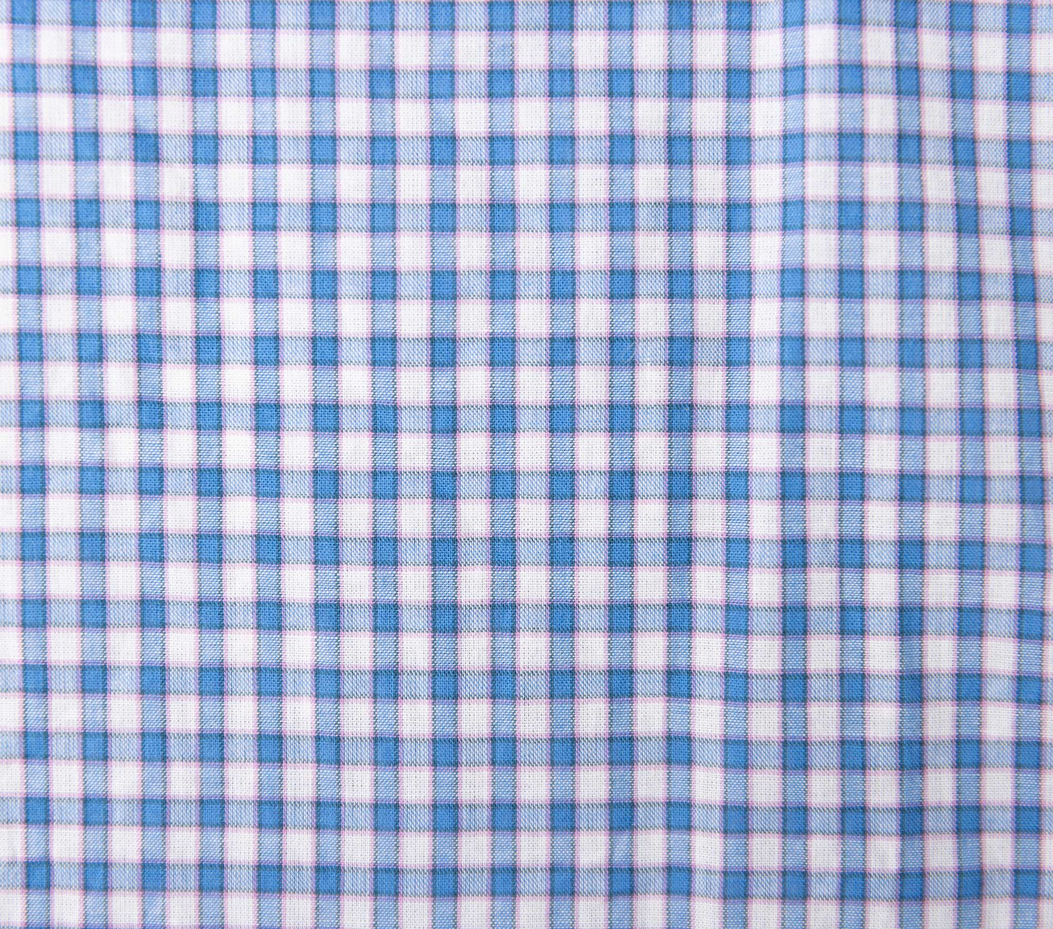 HMD -- THE JANE BLOUSE -- SKY SOMERSET PLAID