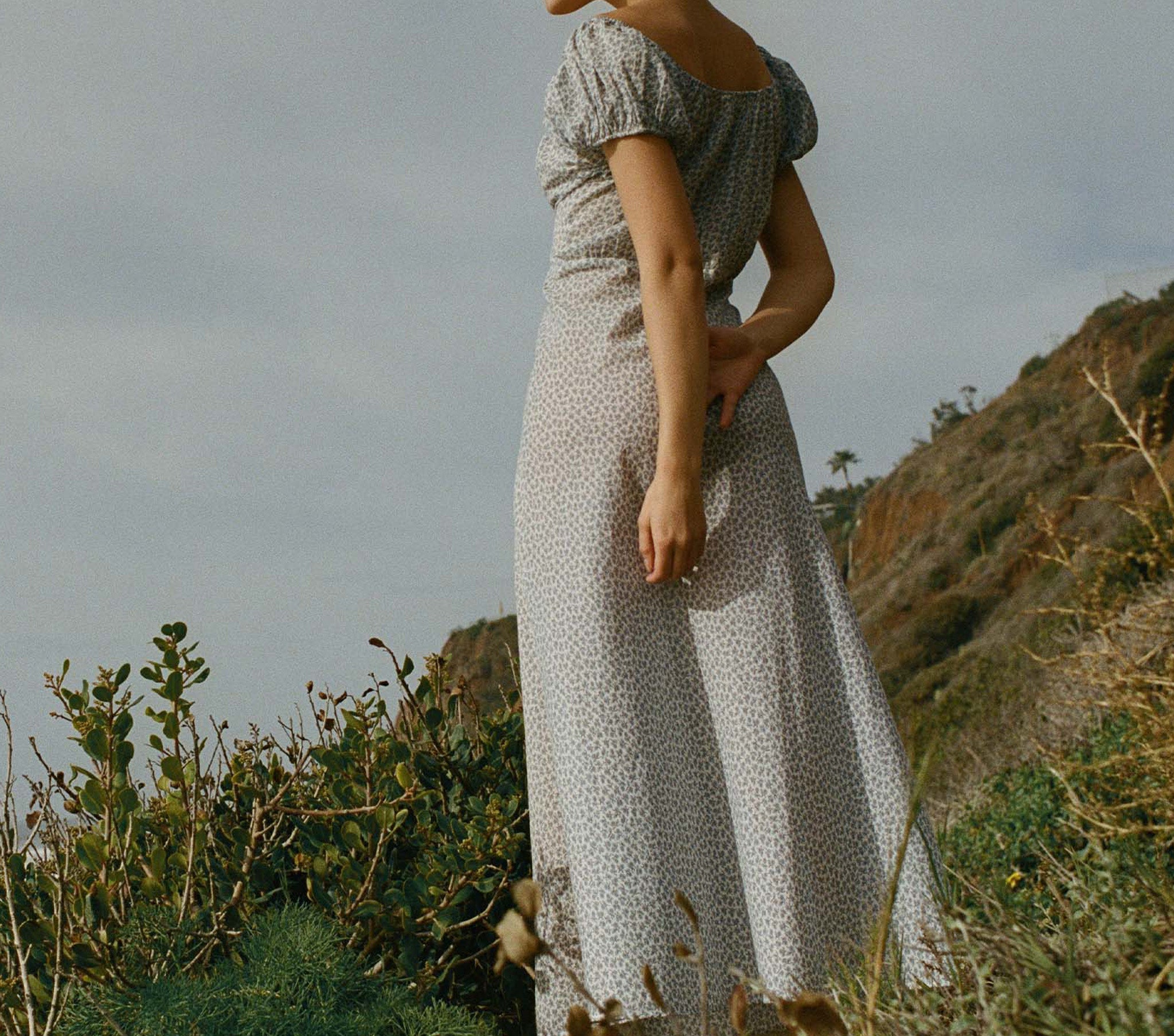 HMD -- SOFIA DRESS -- BLUEBELL HILLSIDE BLOOM