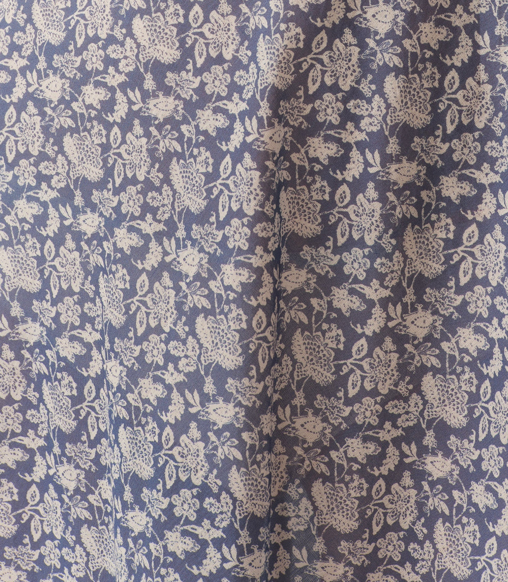 HMD -- SOFIA DRESS -- BLUE PORCELAIN TEA FLORAL