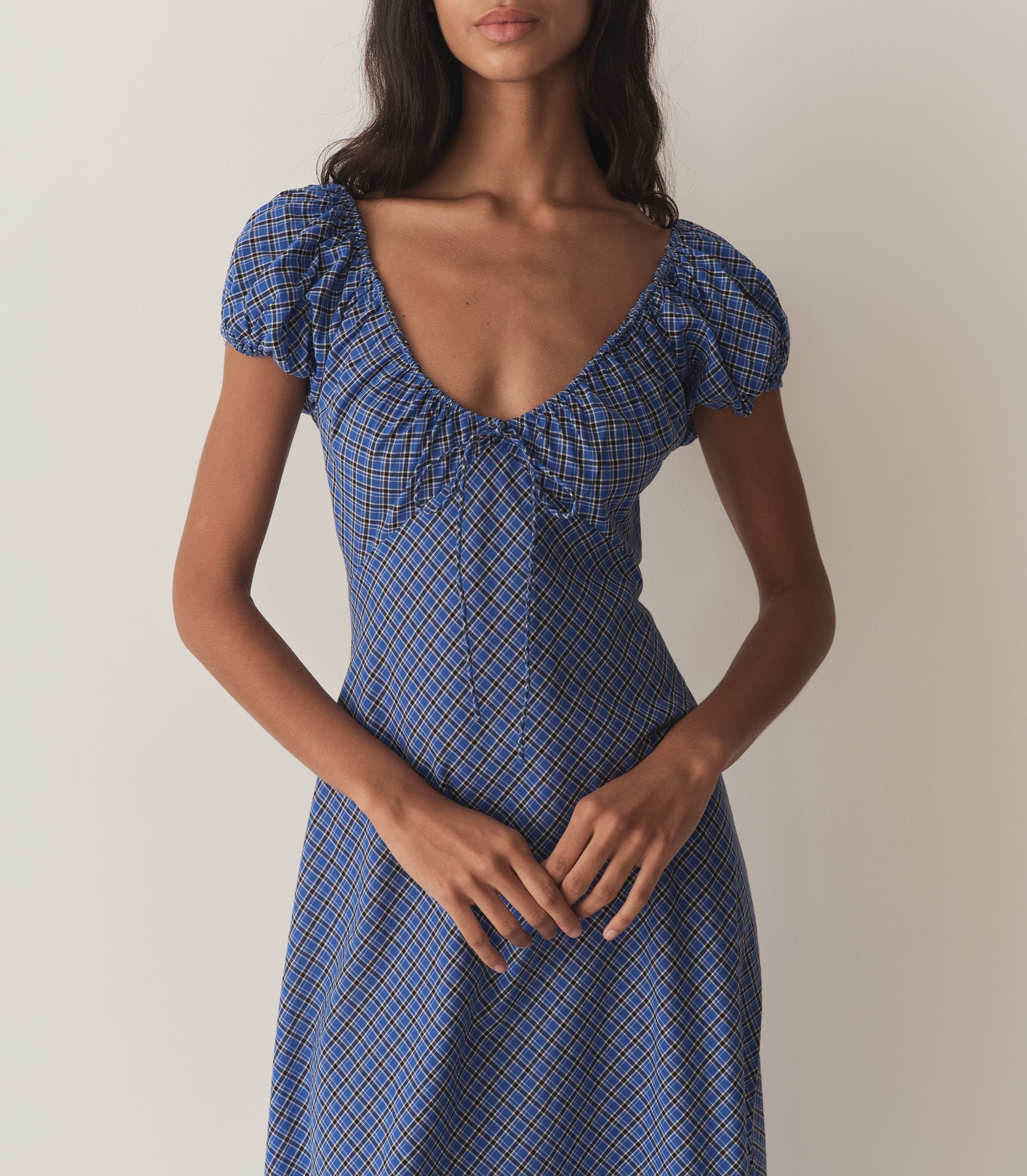 HMD -- SOFIA DRESS -- CASSIS CHECK