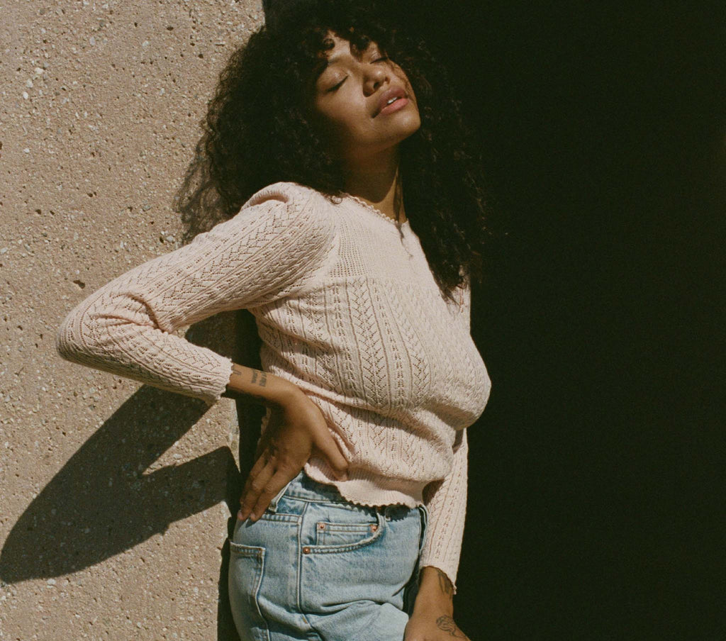 HMD -- SOFINA PULLOVER -- SEASHELL PINK