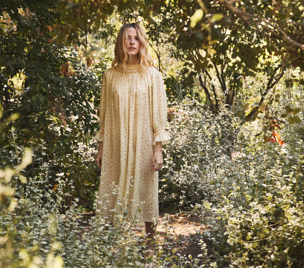 HMD -- LAPIS NIGHTGOWN -- GOLDEN SWEETPEA