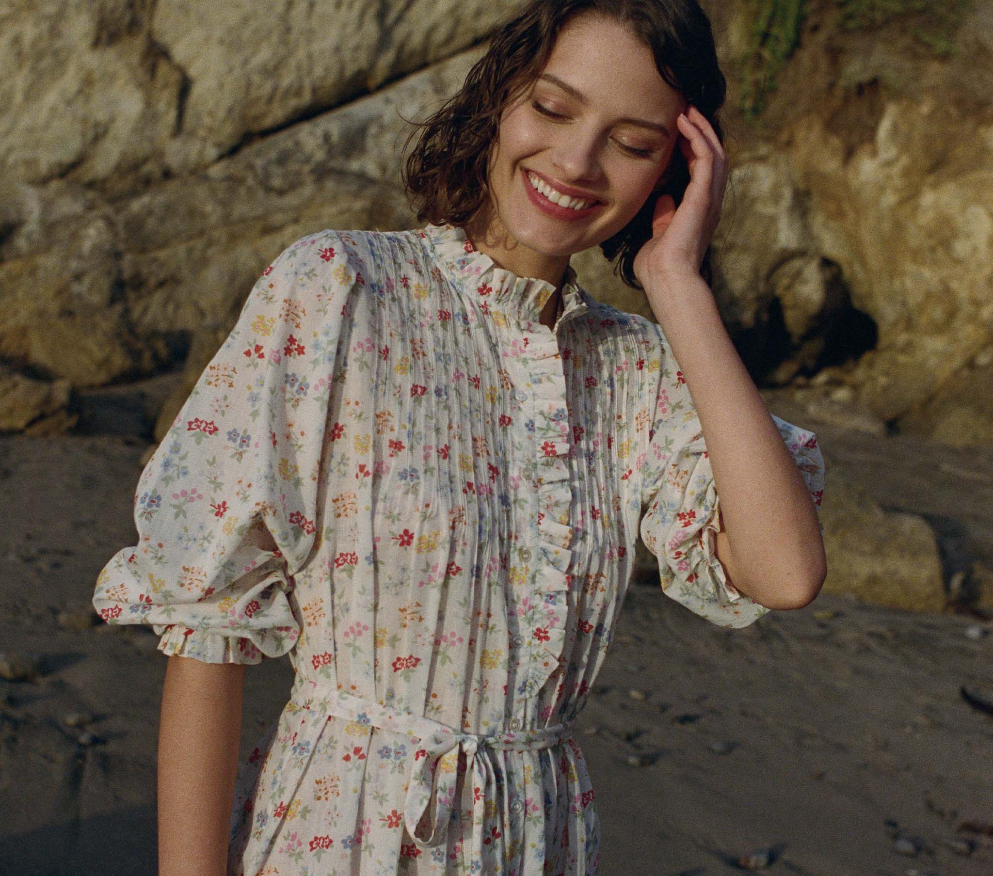 HMD -- STANTON DRESS -- SPRING BOUQUET FLORAL