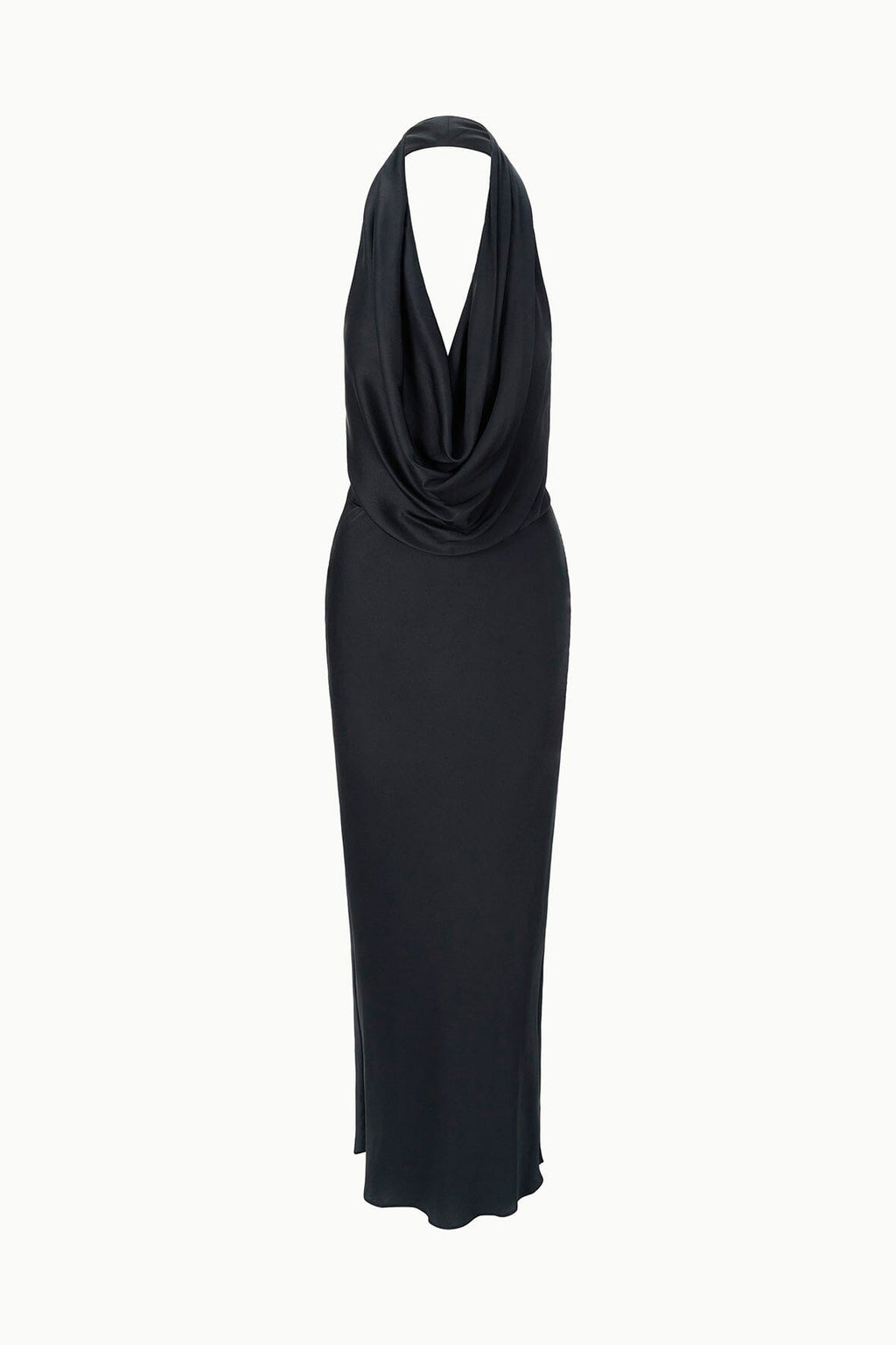 POPPI SILK DRESS | BLACK